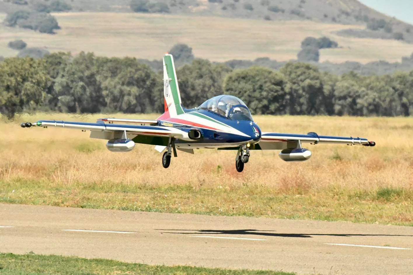 Exhibición de aeromodelismo en Igriés. Foto Club Aeromodelismo Osca