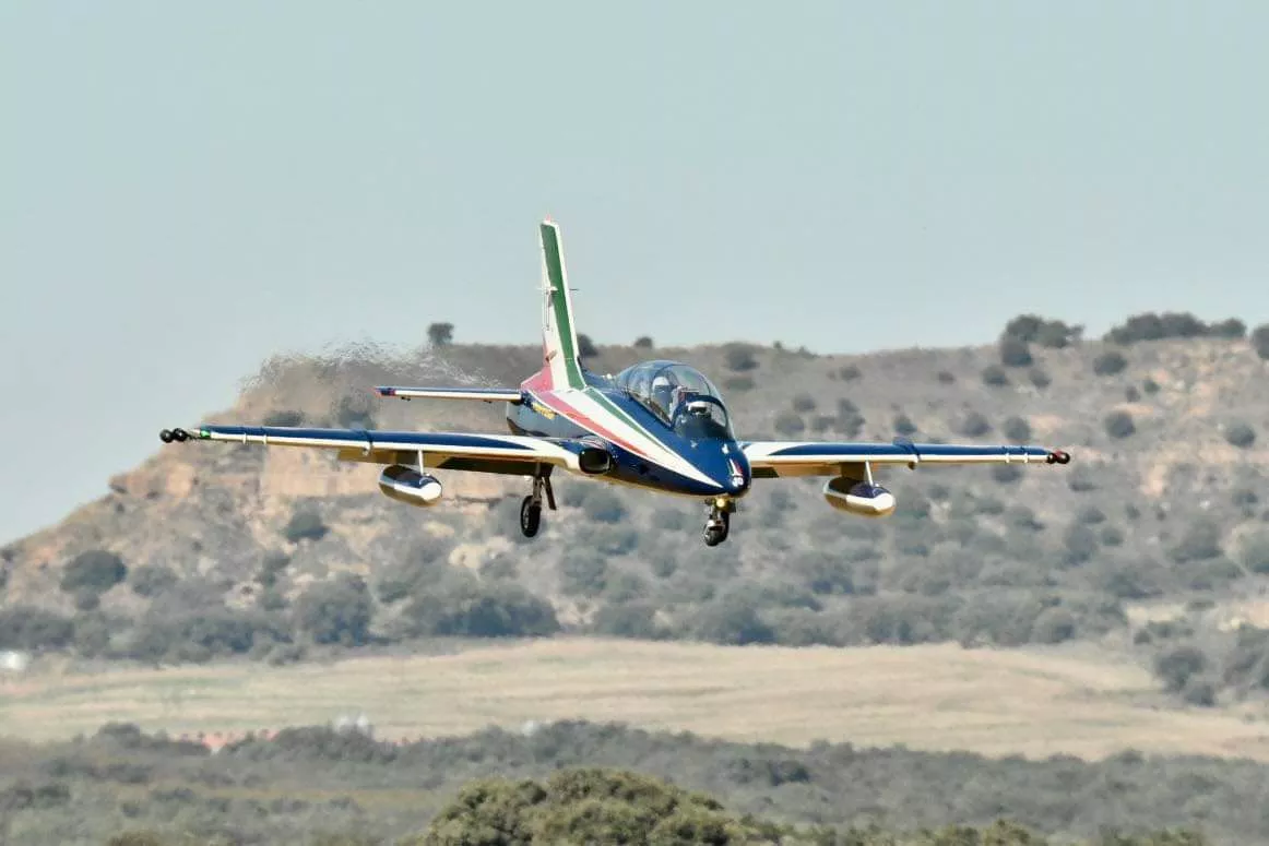 Exhibición de aeromodelismo en Igriés. Foto Club Aeromodelismo Osca