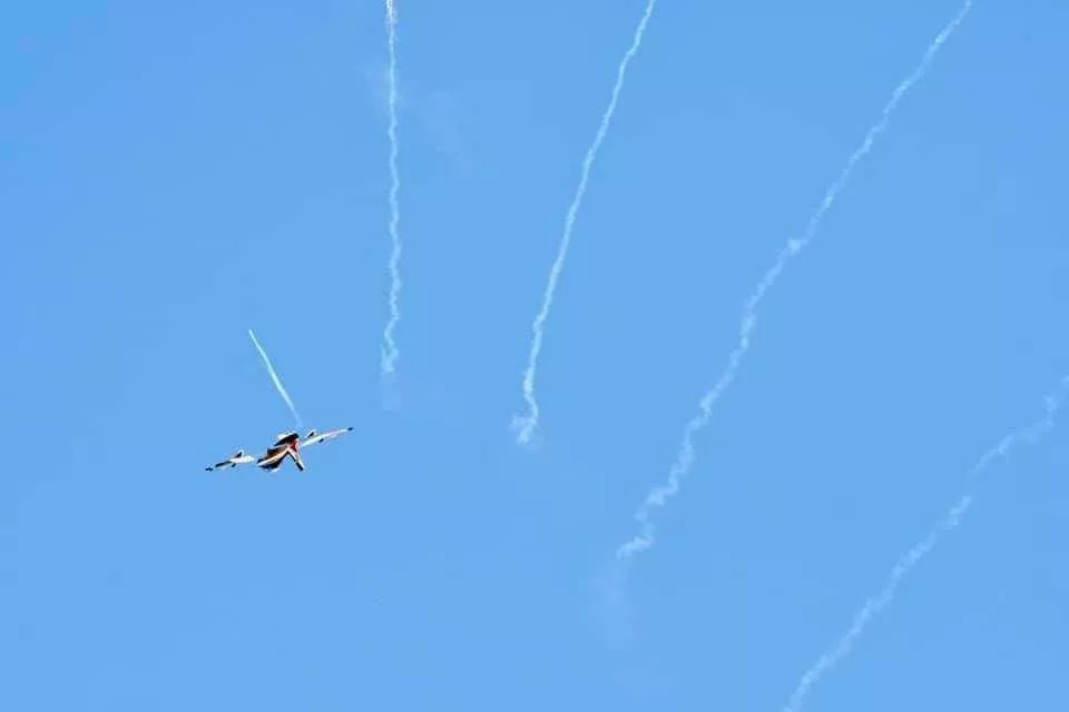 Exhibición de aeromodelismo en Igriés. Foto Club Aeromodelismo Osca