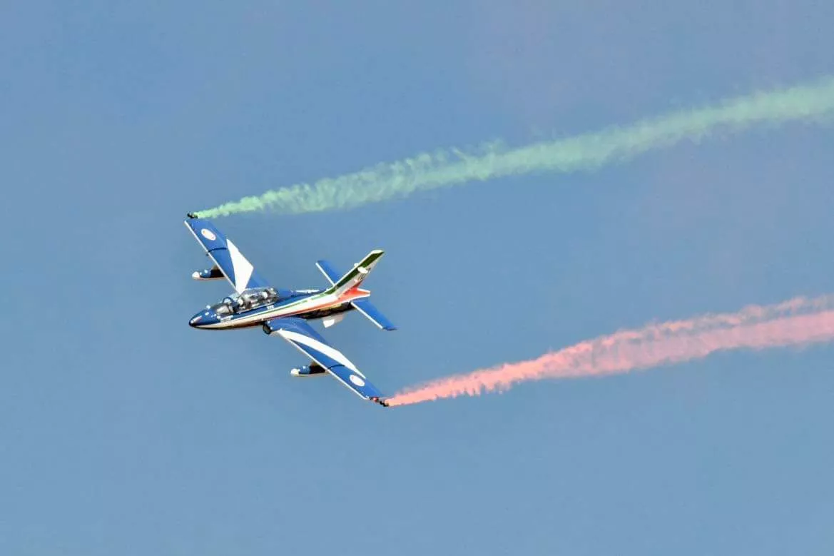Exhibición de aeromodelismo en Igriés. Foto Club Aeromodelismo Osca