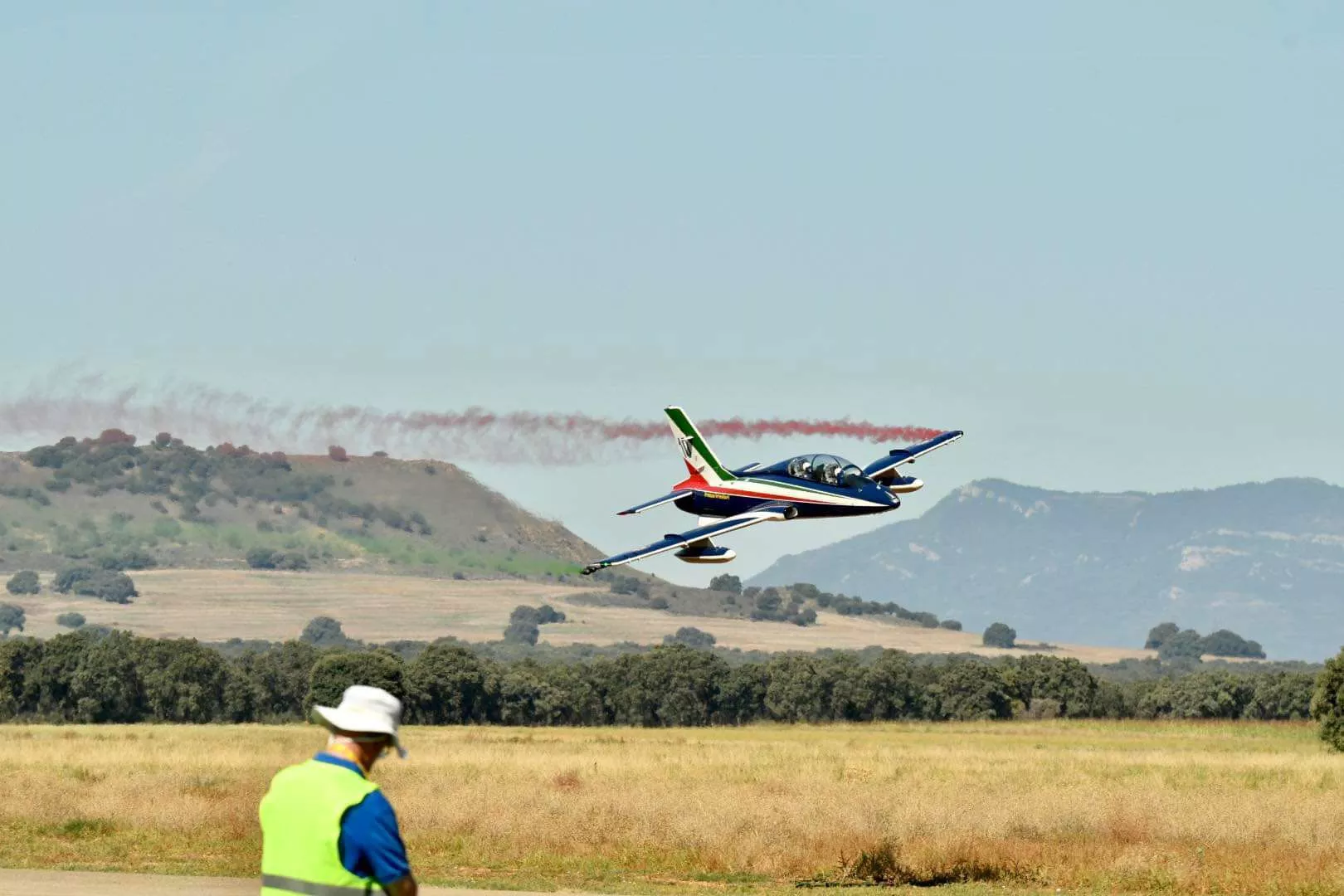 Exhibición de aeromodelismo en Igriés. Foto Club Aeromodelismo Osca