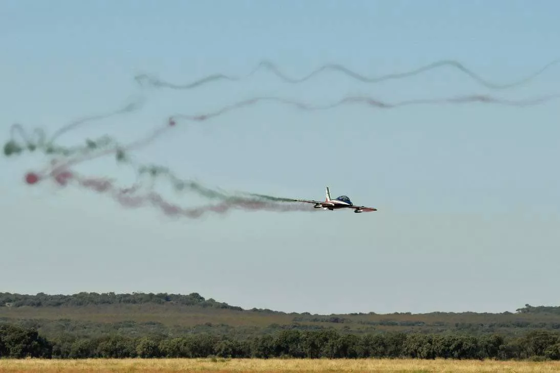 Exhibición de aeromodelismo en Igriés. Foto Club Aeromodelismo Osca