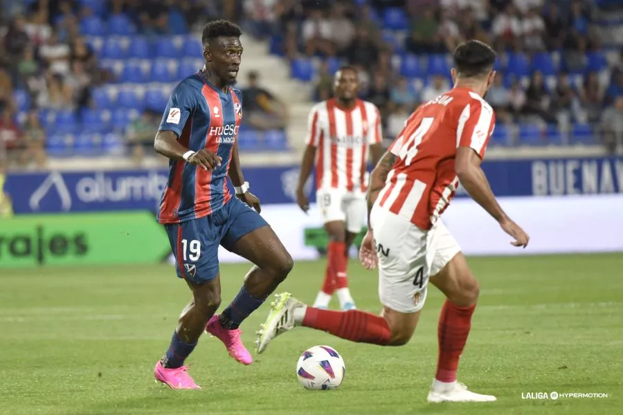 Aboú Kanté en ataque