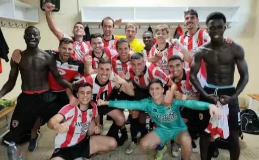 Triunfo del Ontiñena en Jaca.