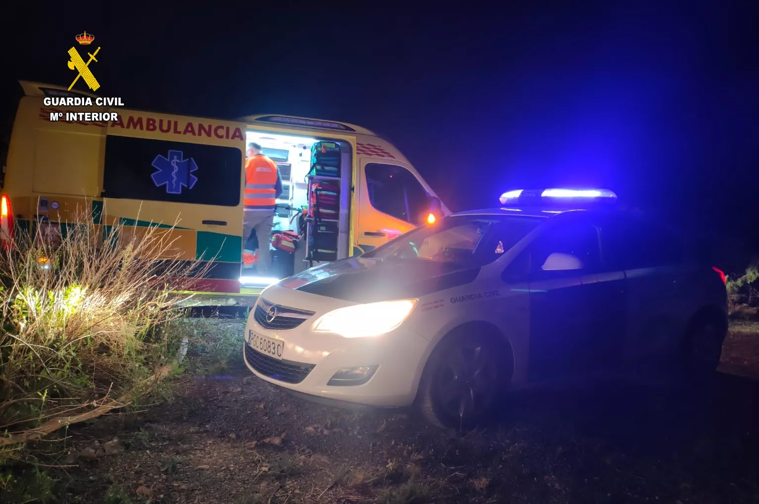 Auxilio de un hombre de 84 años que sufrió una caída en Baélls.