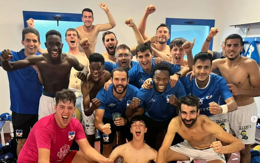 Binaced celebra con rabia la primera victoria de la temporada.