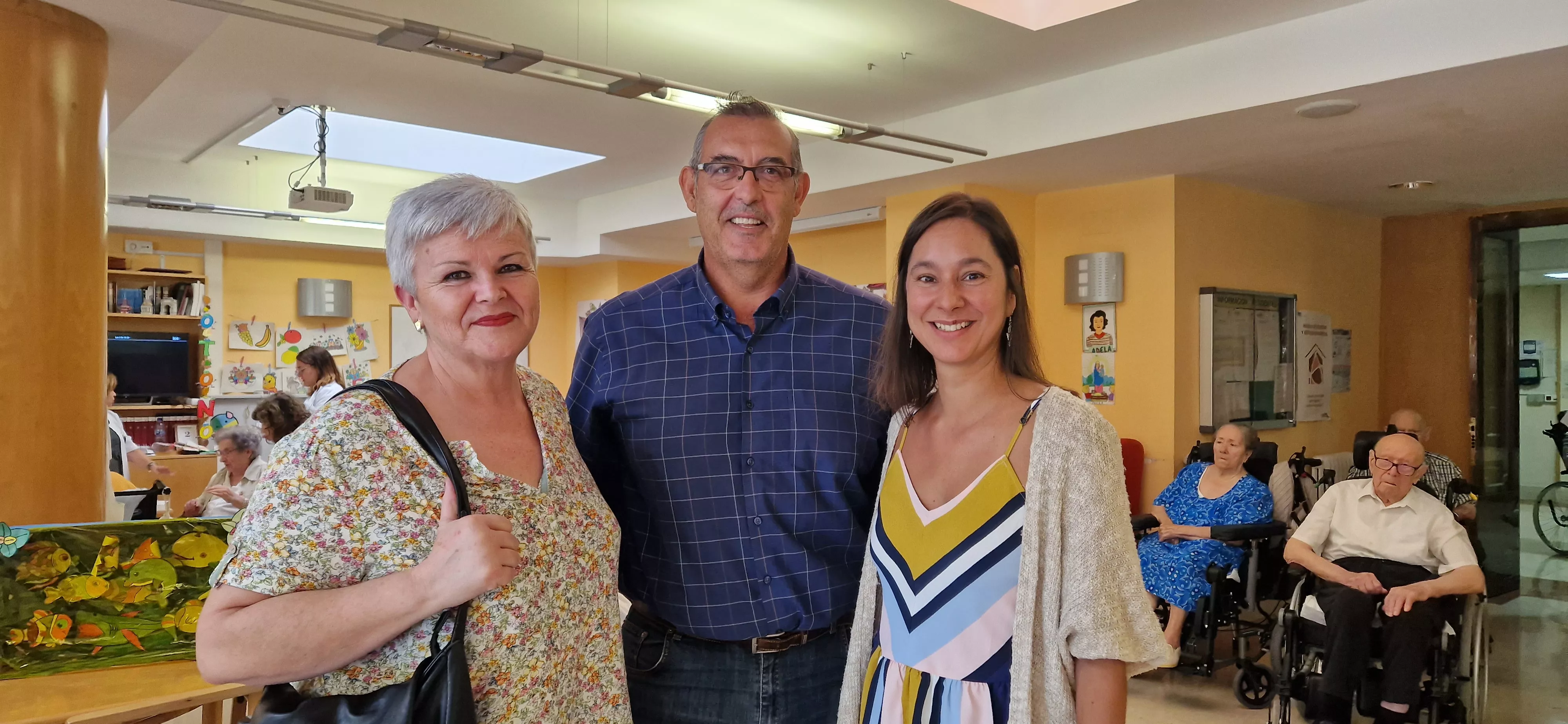Inmaculada Castillo, Raúl Cuartero y Noemí Suils. Foto Myriam Martínez