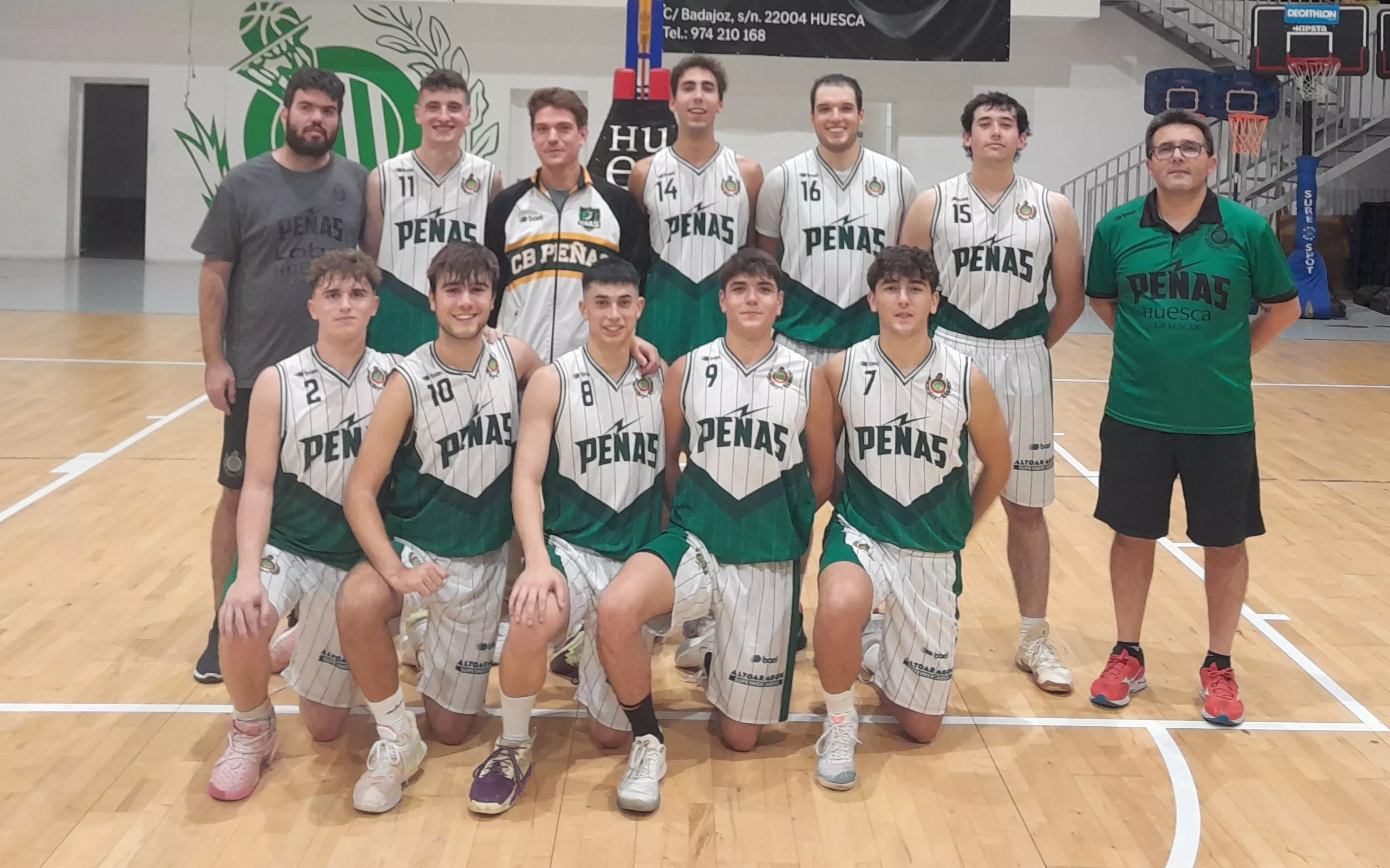 Equipo Peñas C, en 2ª Aragonesa masculino.