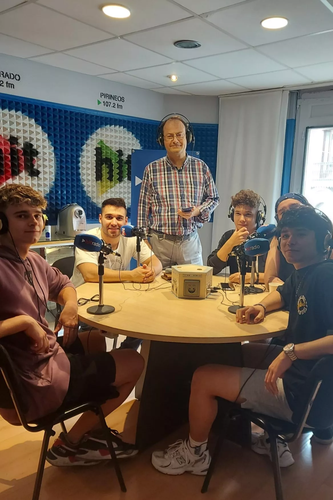 1º de Grado Superior de Sonido IES Ramón y Cajal.