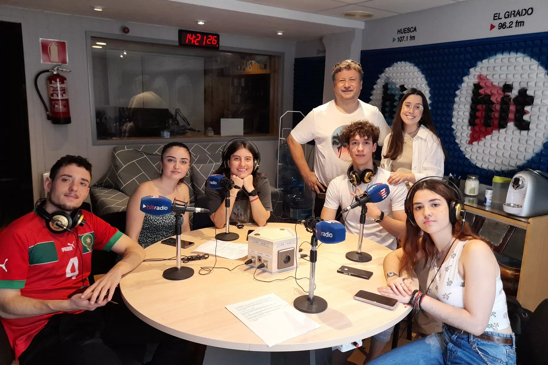 1º de Grado Superior de Sonido IES Ramón y Cajal.