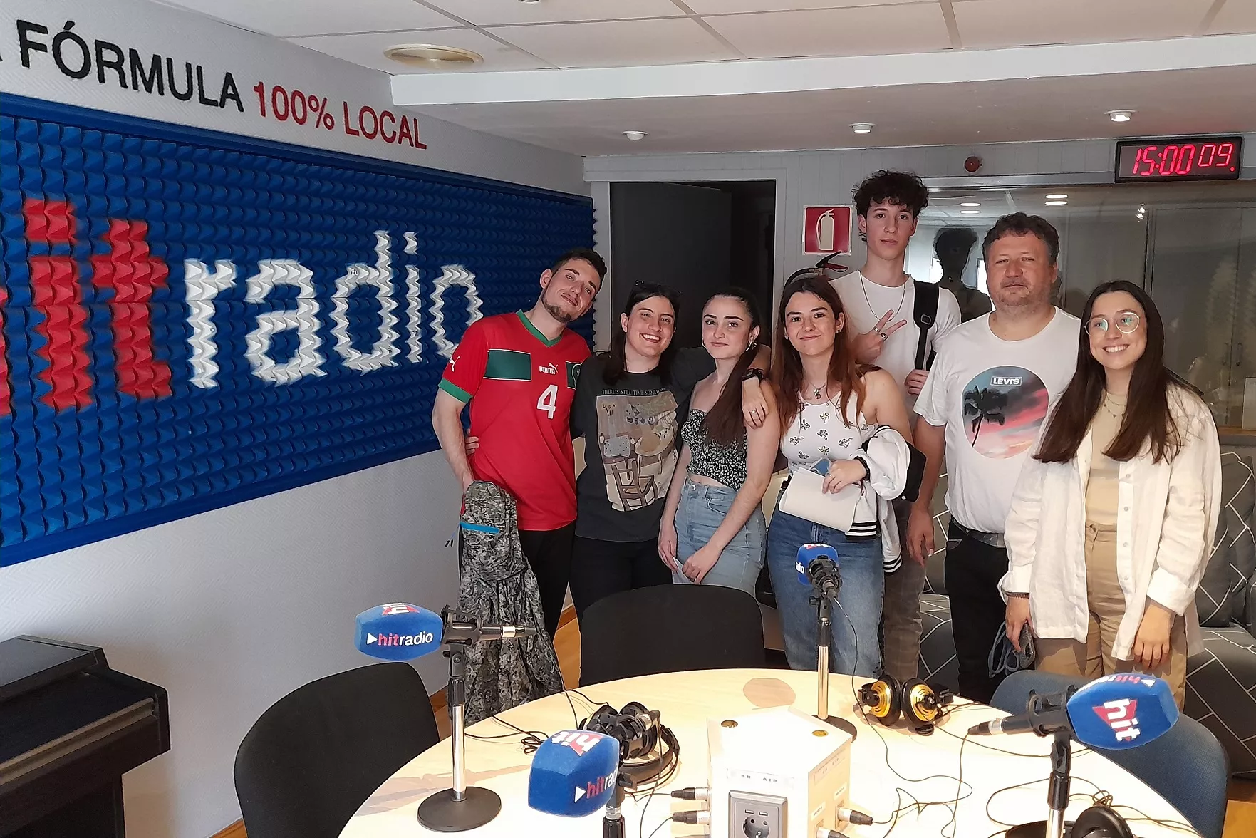 1º de Grado Superior de Sonido IES Ramón y Cajal.