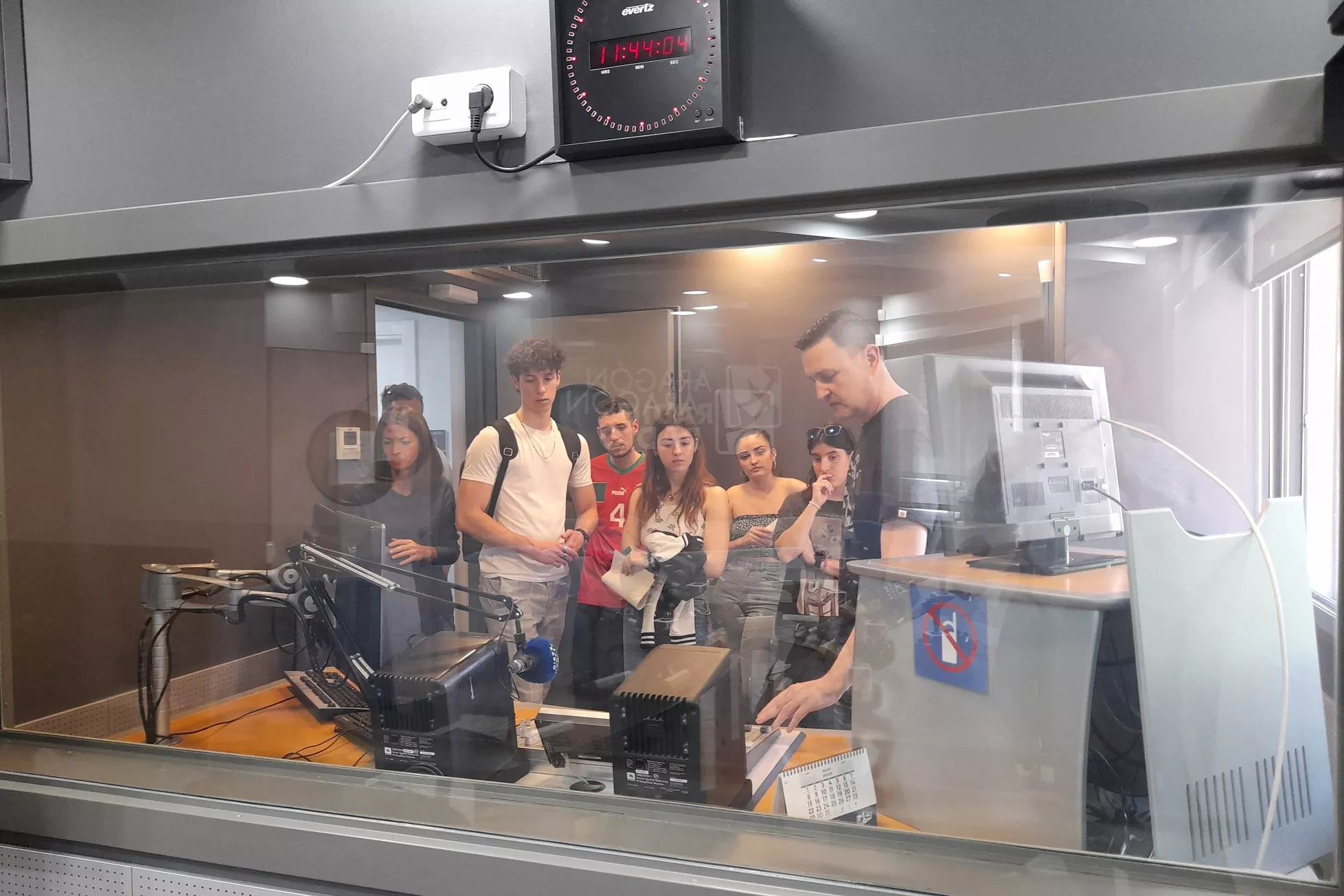 1º de Grado Superior de Sonido IES Ramón y Cajal.