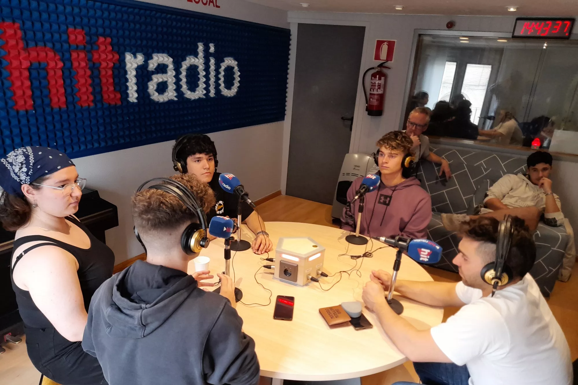 1º de Grado Superior de Sonido IES Ramón y Cajal.