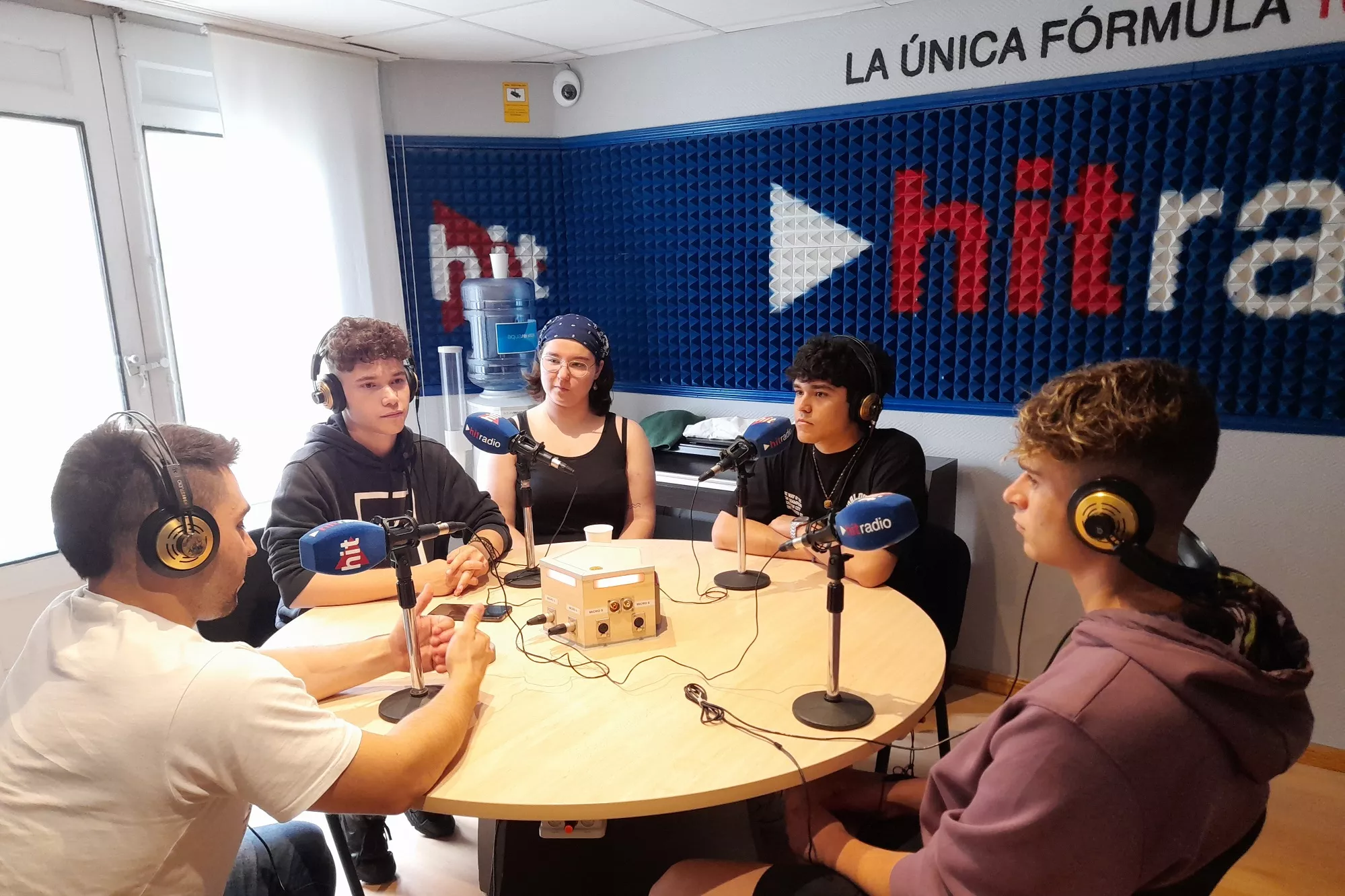 1º de Grado Superior de Sonido IES Ramón y Cajal.