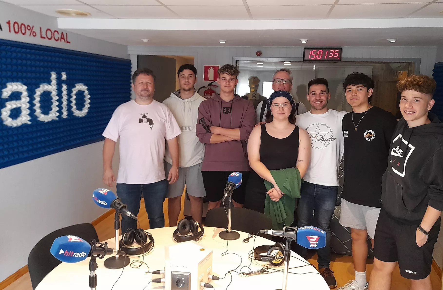 1º de Grado Superior de Sonido IES Ramón y Cajal.