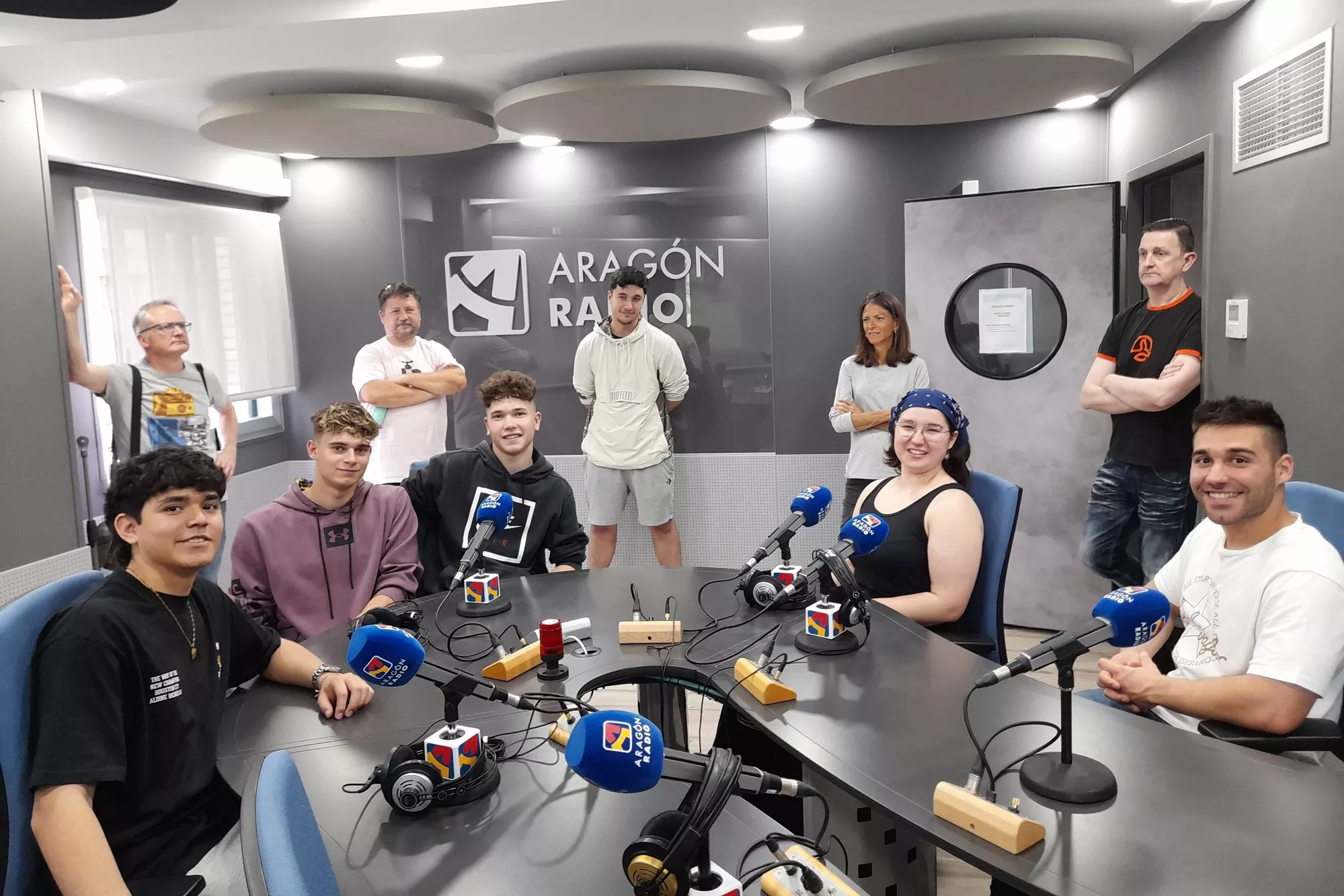 1º de Grado Superior de Sonido IES Ramón y Cajal.