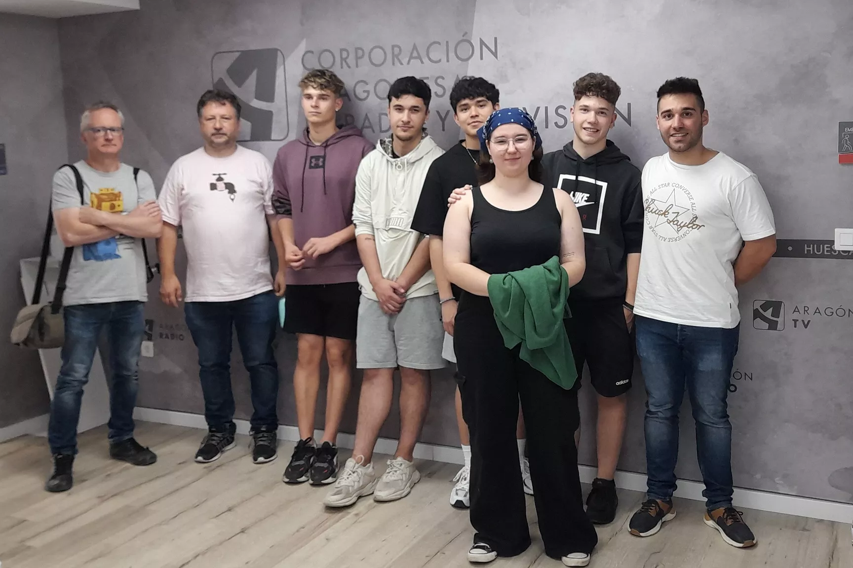 1º de Grado Superior de Sonido IES Ramón y Cajal.