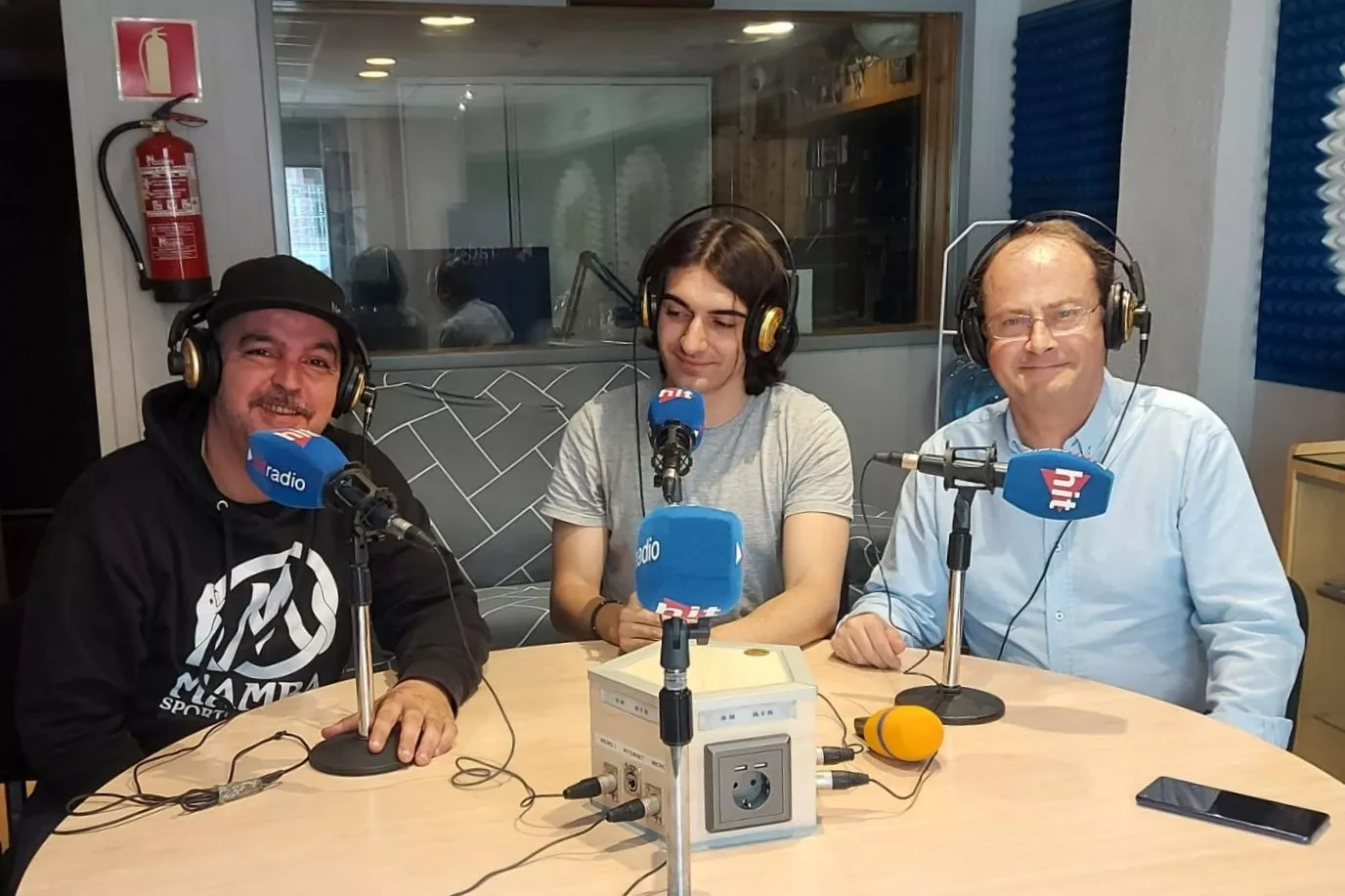 1º Video Dj y Sonido IES Ramón y Cajal con Nacho Gella.