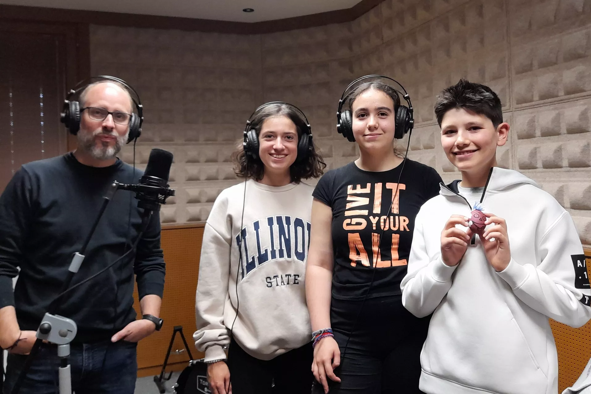 2º ESO IES Ramón y Cajal con Rubén Moreno del Teatro Atenea.