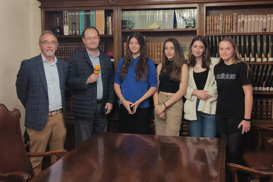 4º ESO San Viator con Juan José Generelo.