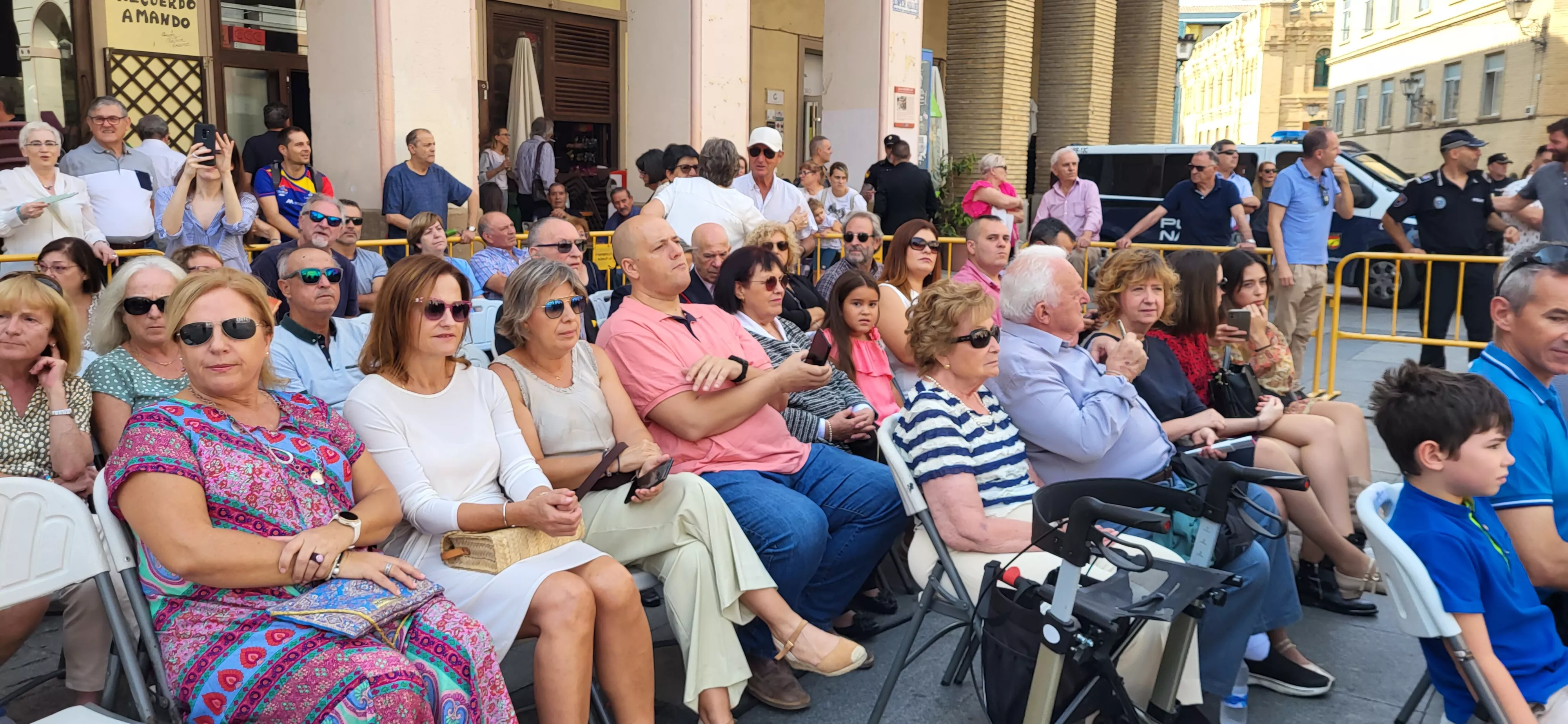 Festividad patronal de la Policía Nacional en Huesca. Foto: Mercedes Manterola