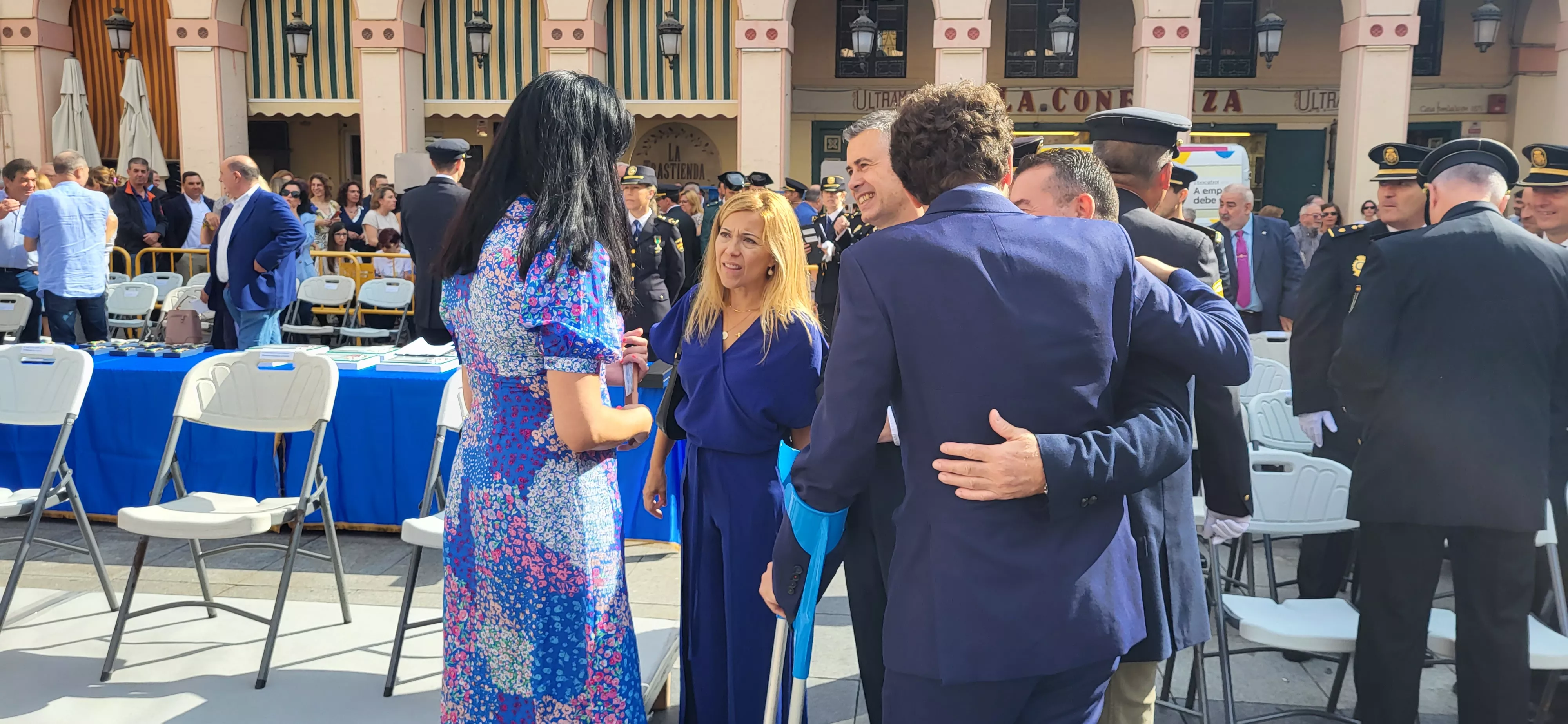 Festividad patronal de la Policía Nacional en Huesca. Foto: Mercedes Manterola