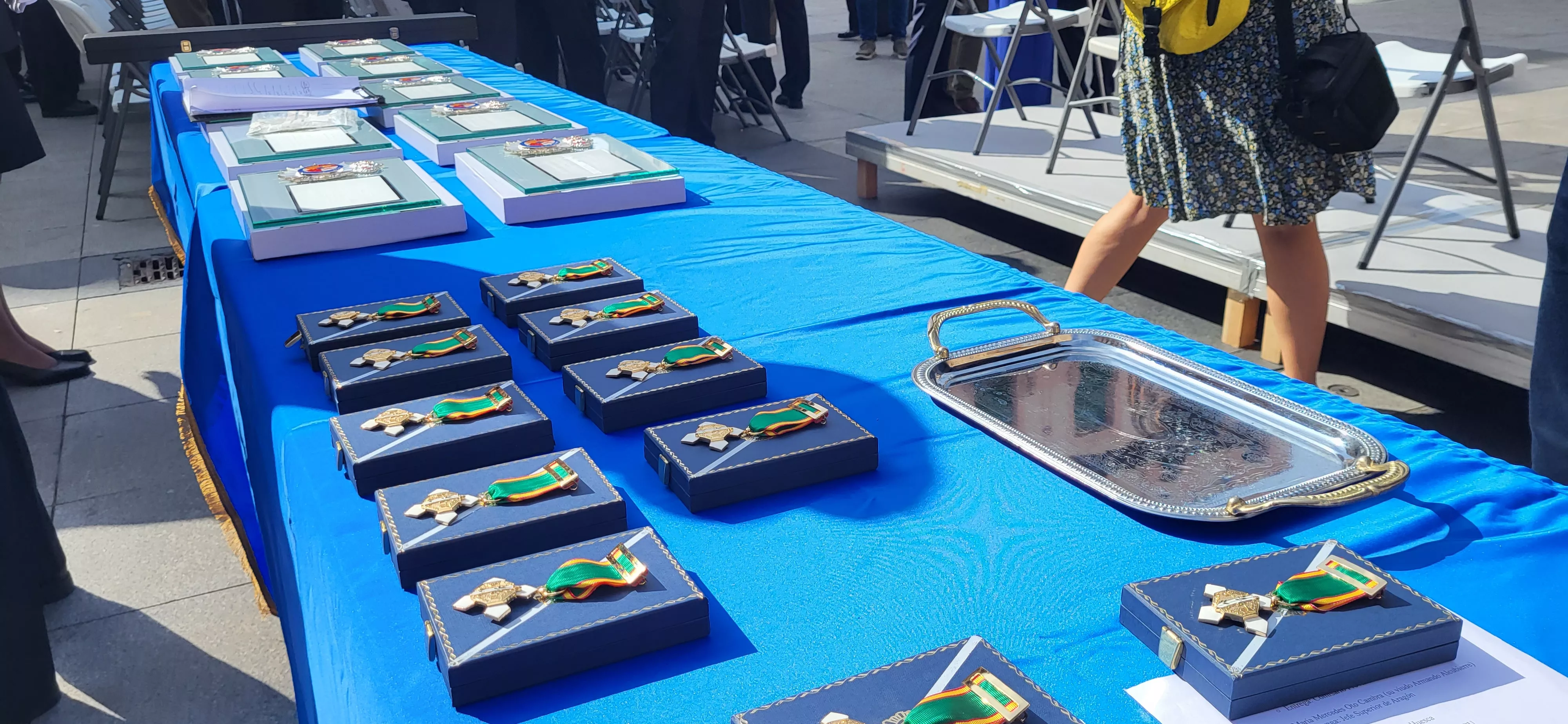 Festividad patronal de la Policía Nacional en Huesca. Foto: Mercedes Manterola