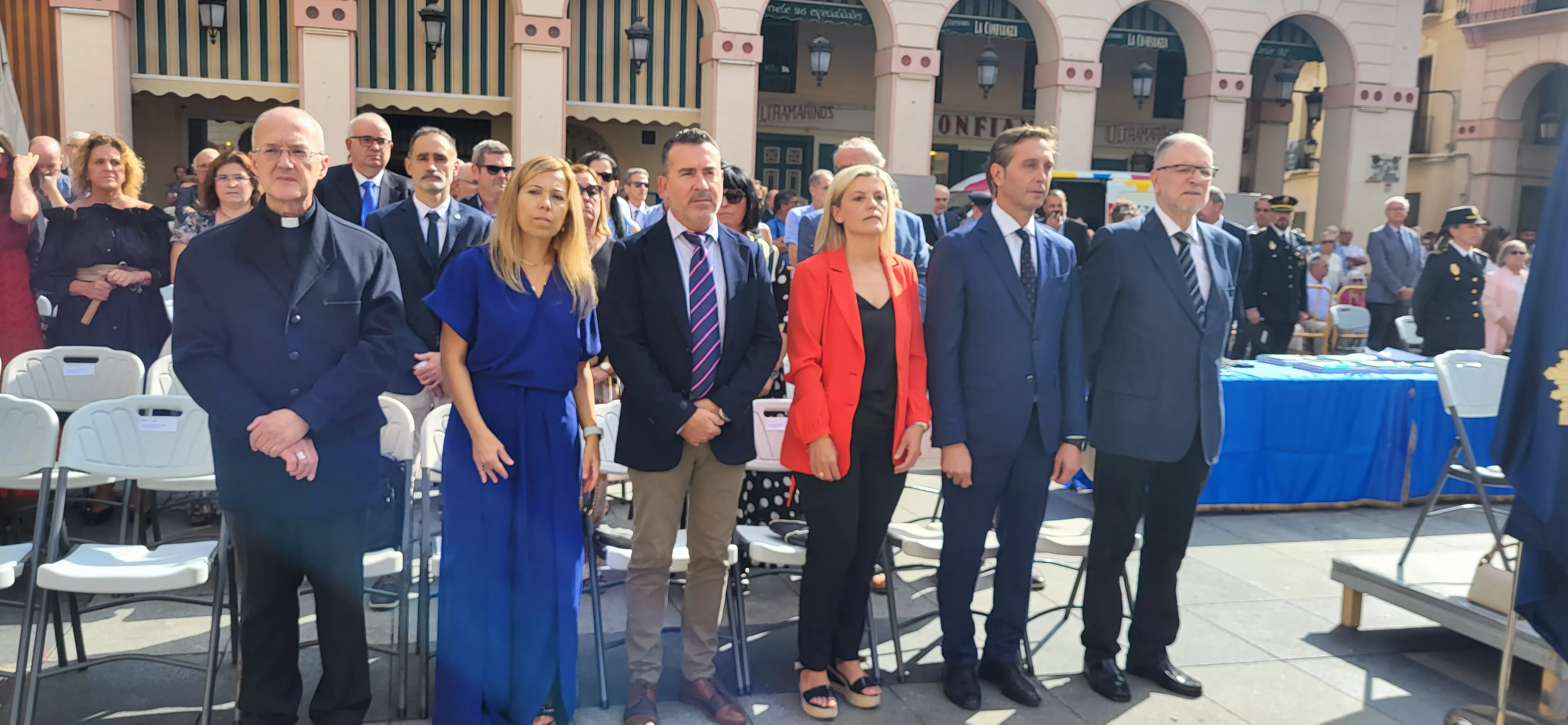 Festividad patronal de la Policía Nacional en Huesca. Foto: Mercedes Manterola