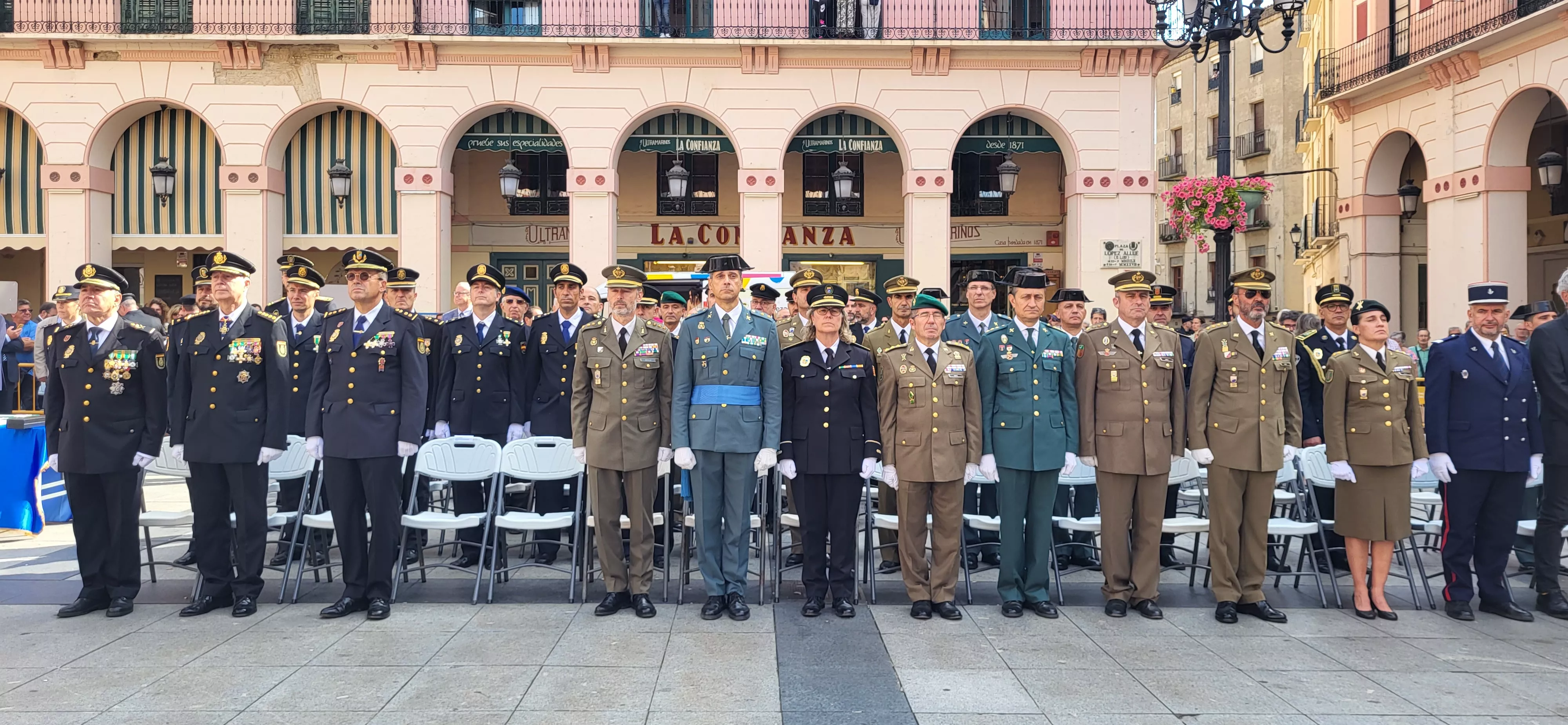 Festividad patronal de la Policía Nacional en Huesca. Foto: Mercedes Manterola