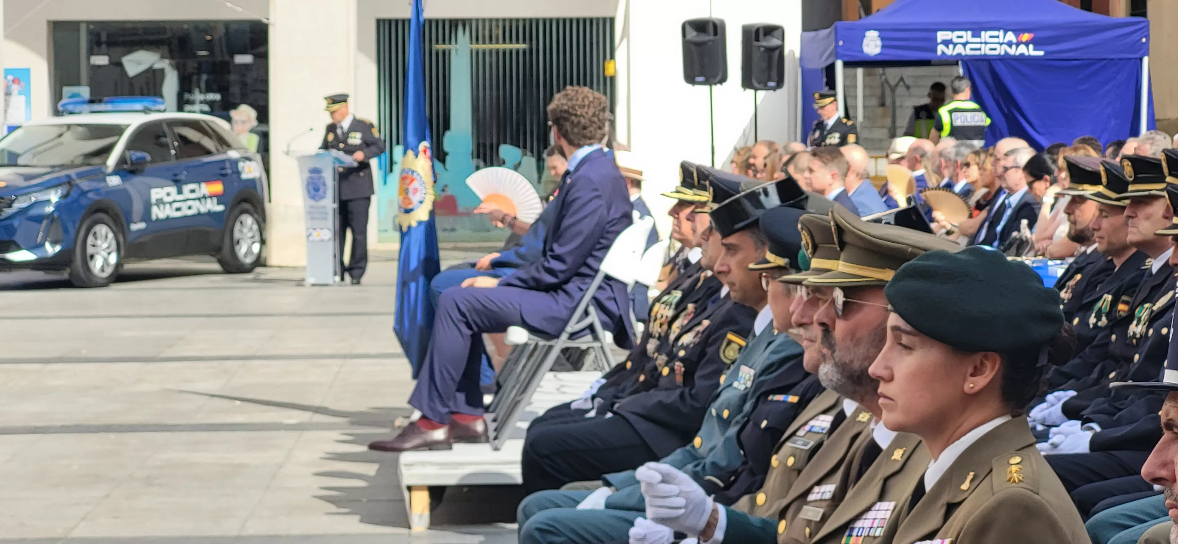 Festividad patronal de la Policía Nacional en Huesca. Foto: Mercedes Manterola