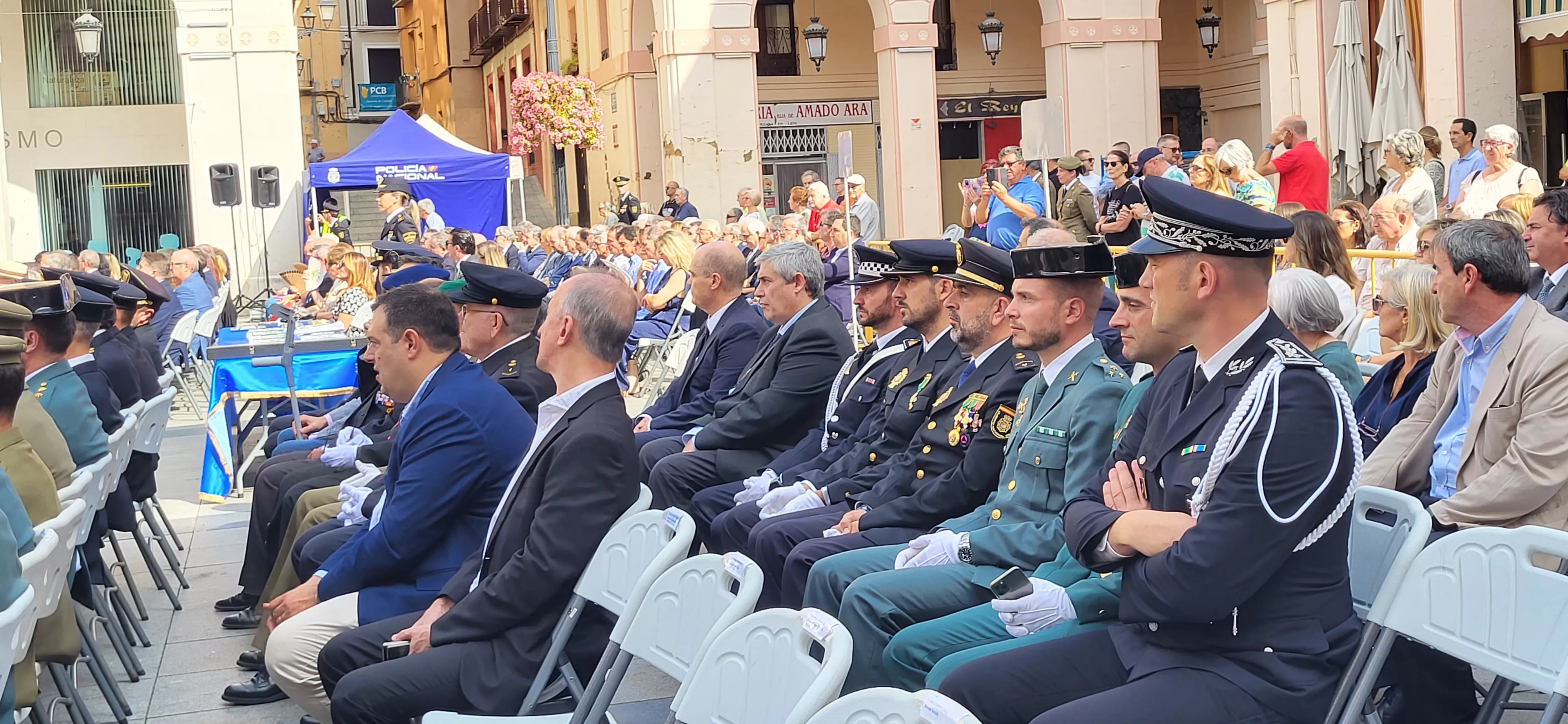Festividad patronal de la Policía Nacional en Huesca. Foto: Mercedes Manterola