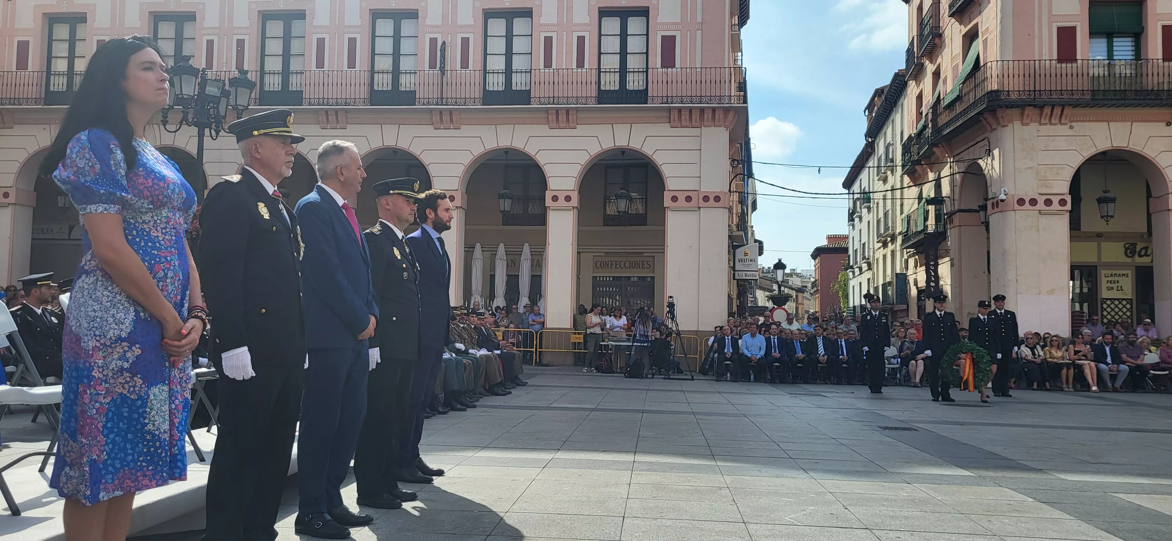 Festividad patronal de la Policía Nacional en Huesca. Foto: Mercedes Manterola