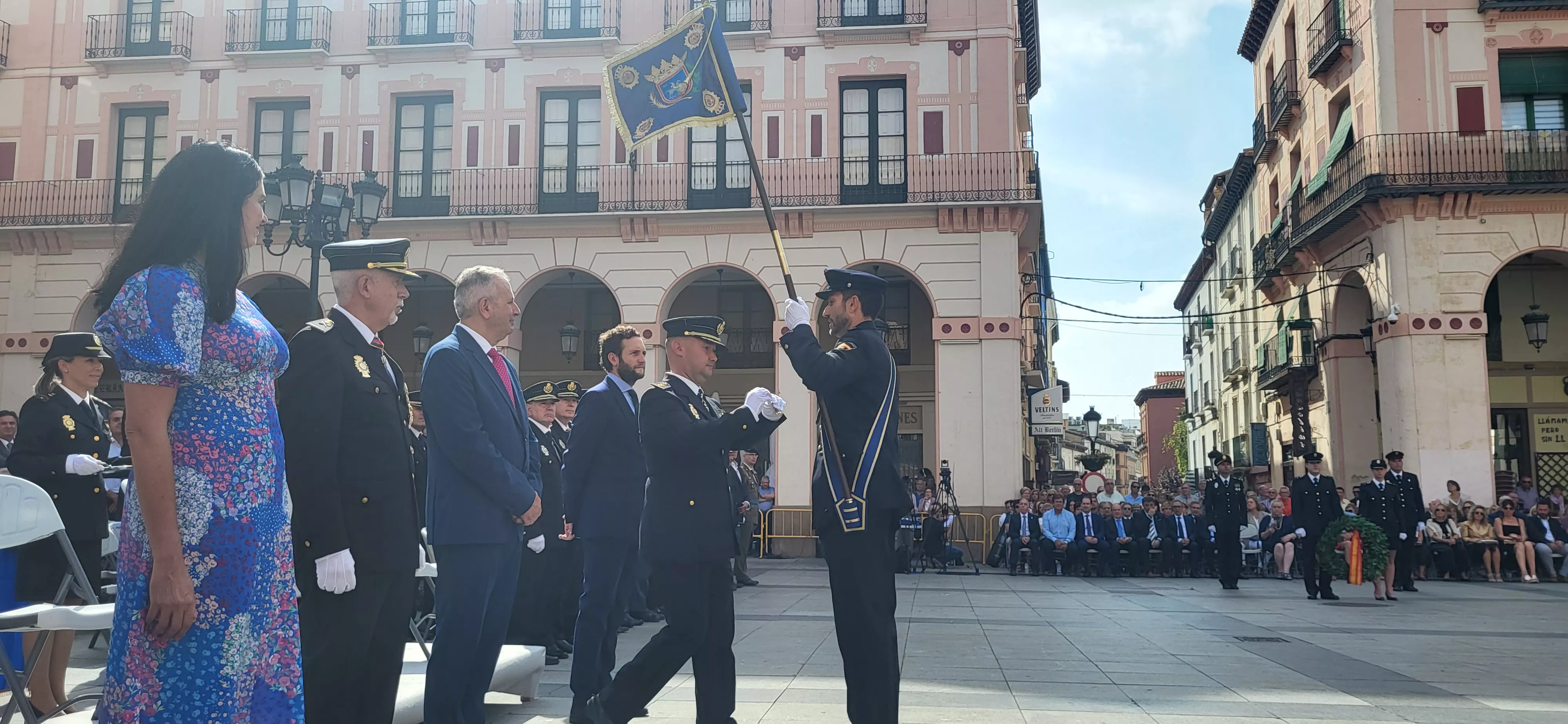 Festividad patronal de la Policía Nacional en Huesca. Foto: Mercedes Manterola