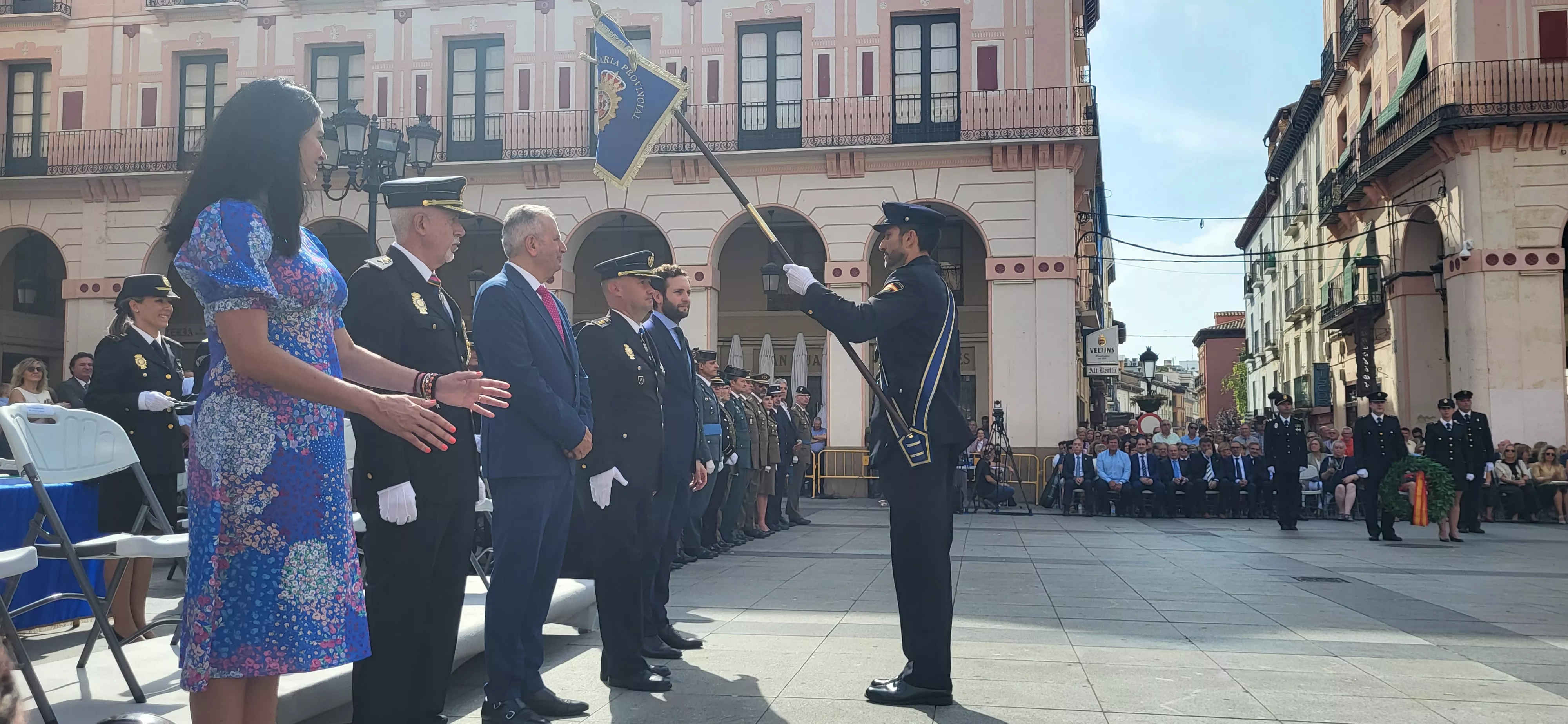 Festividad patronal de la Policía Nacional en Huesca. Foto: Mercedes Manterola