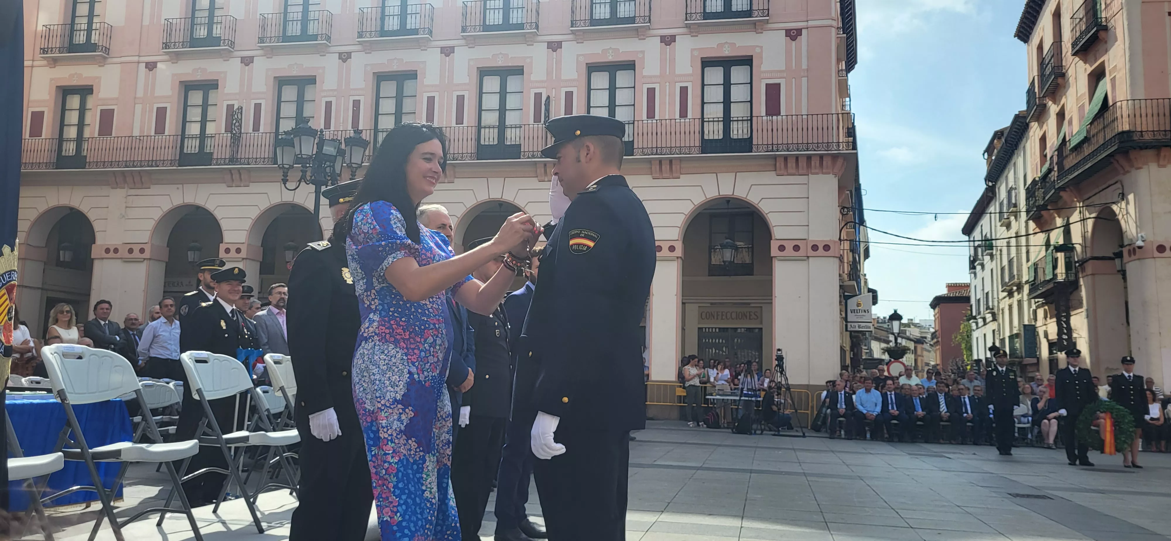 Festividad patronal de la Policía Nacional en Huesca. Foto: Mercedes Manterola