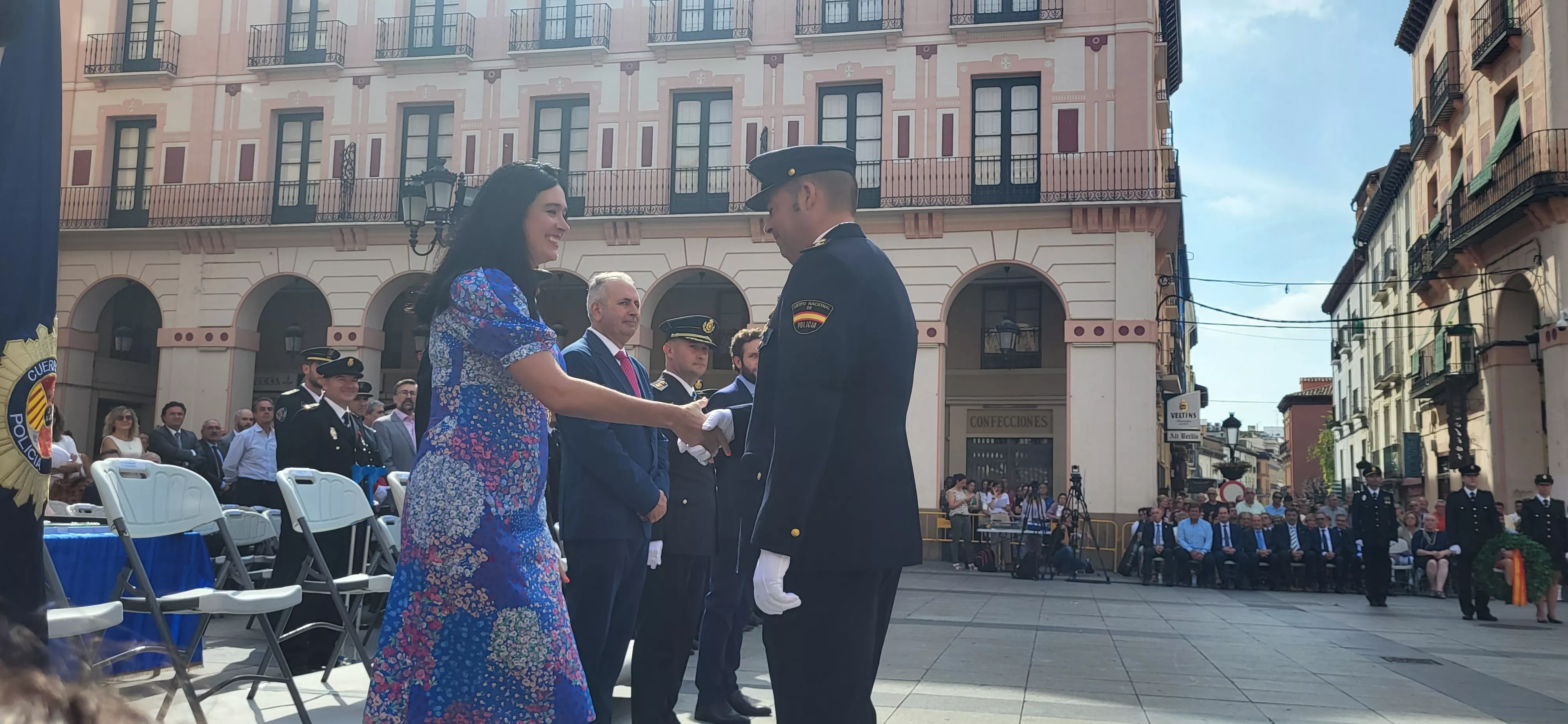 Festividad patronal de la Policía Nacional en Huesca. Foto: Mercedes Manterola