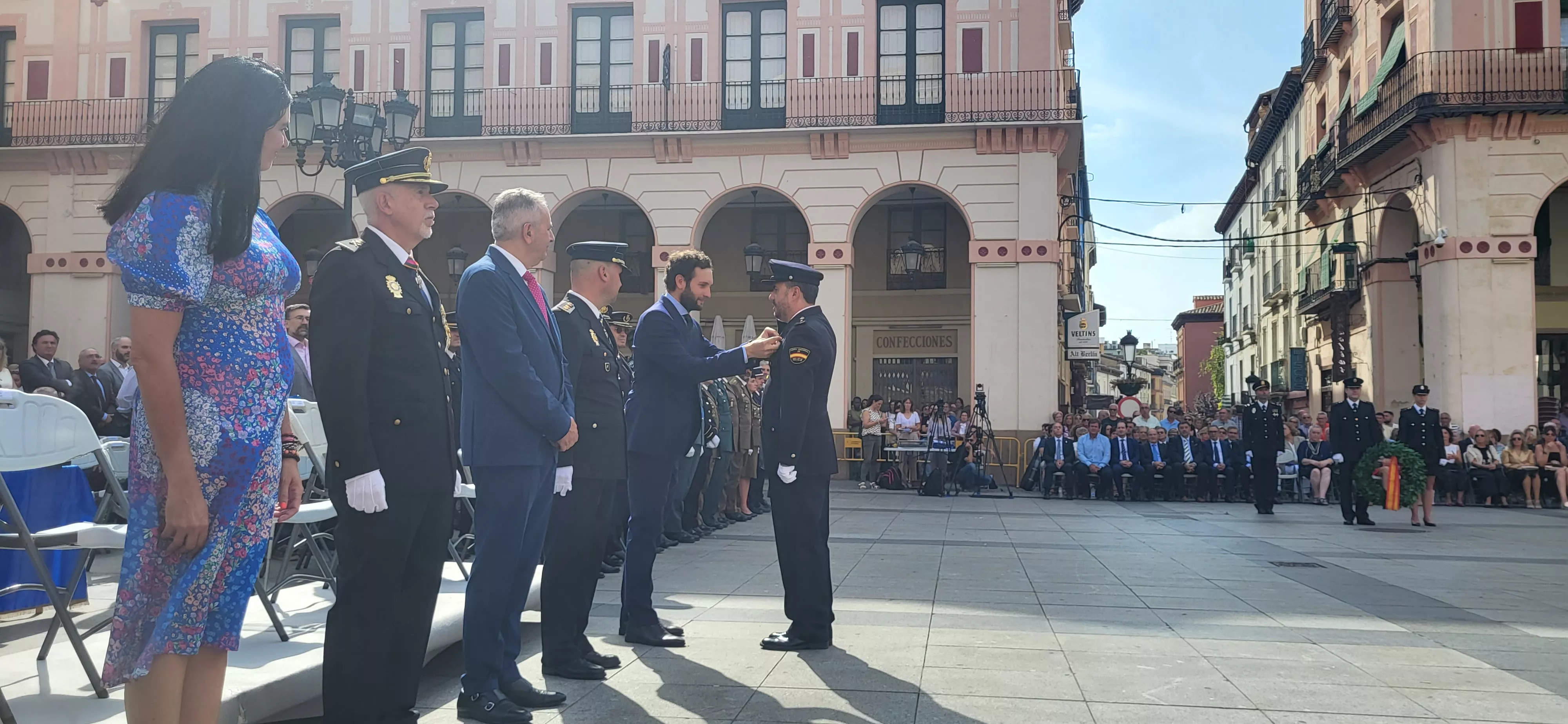 Festividad patronal de la Policía Nacional en Huesca. Foto: Mercedes Manterola