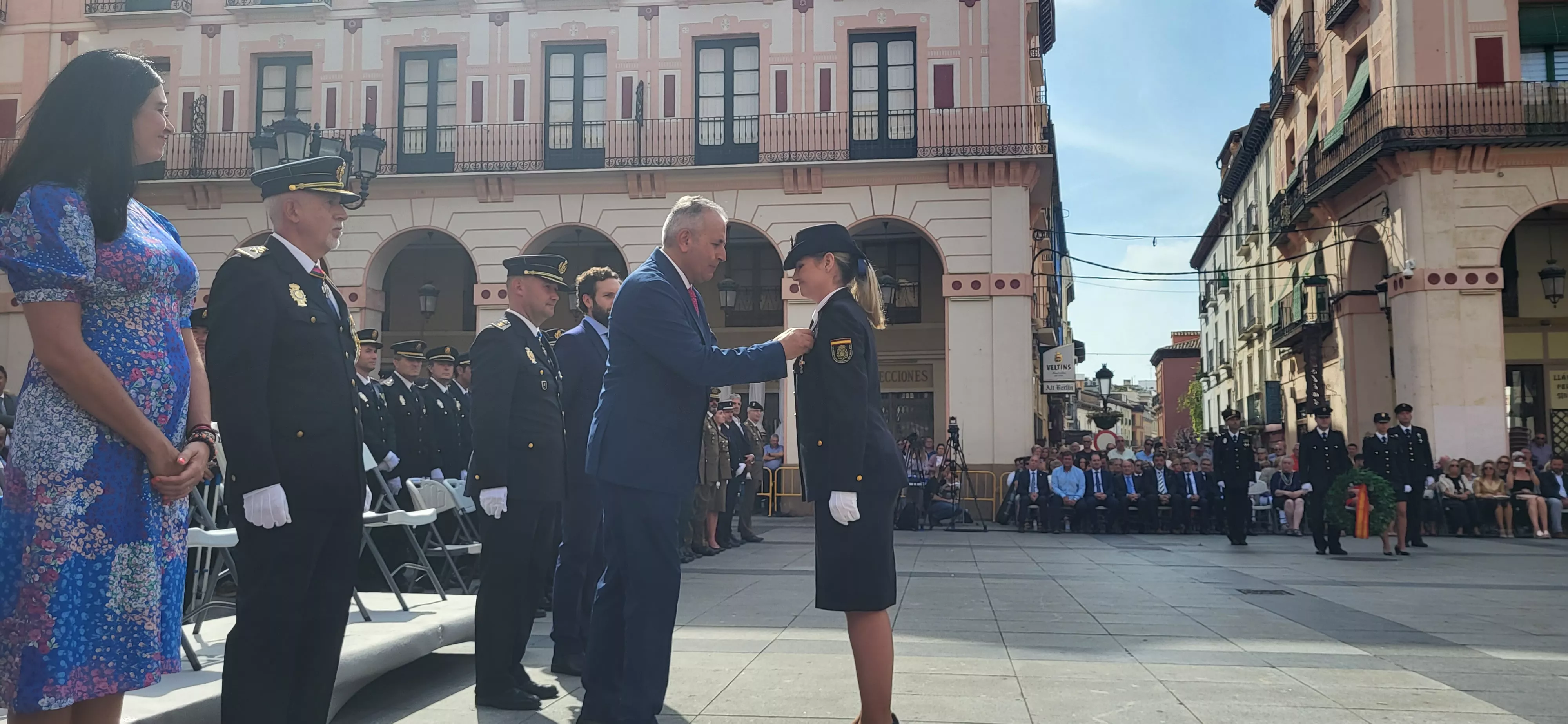 Festividad patronal de la Policía Nacional en Huesca. Foto: Mercedes Manterola