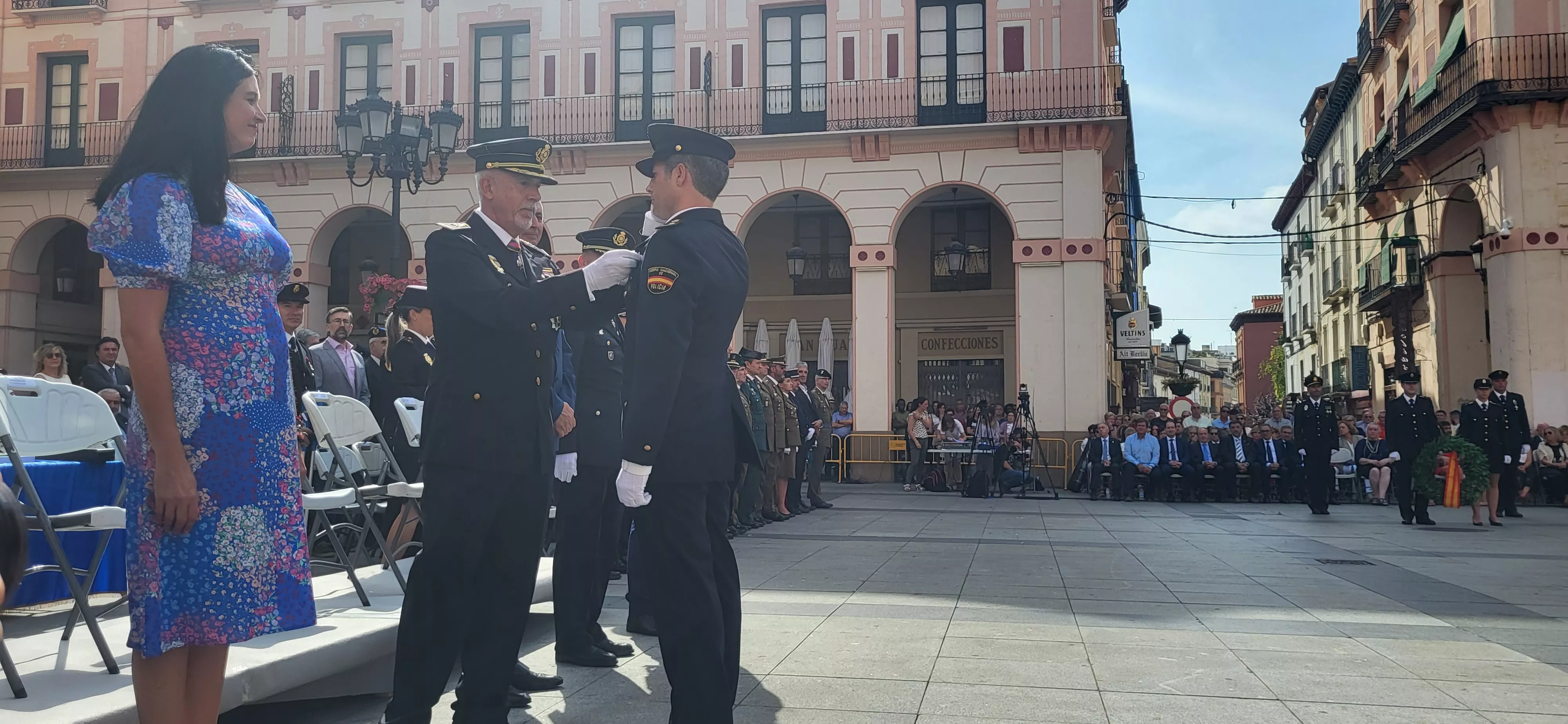 Festividad patronal de la Policía Nacional en Huesca. Foto: Mercedes Manterola