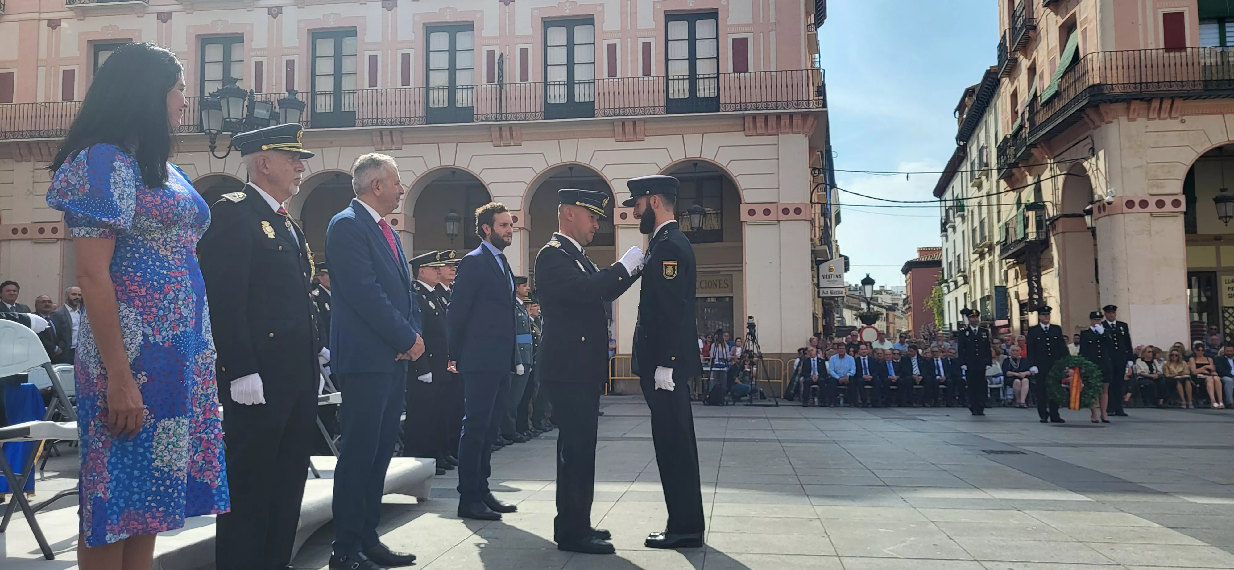 Festividad patronal de la Policía Nacional en Huesca. Foto: Mercedes Manterola