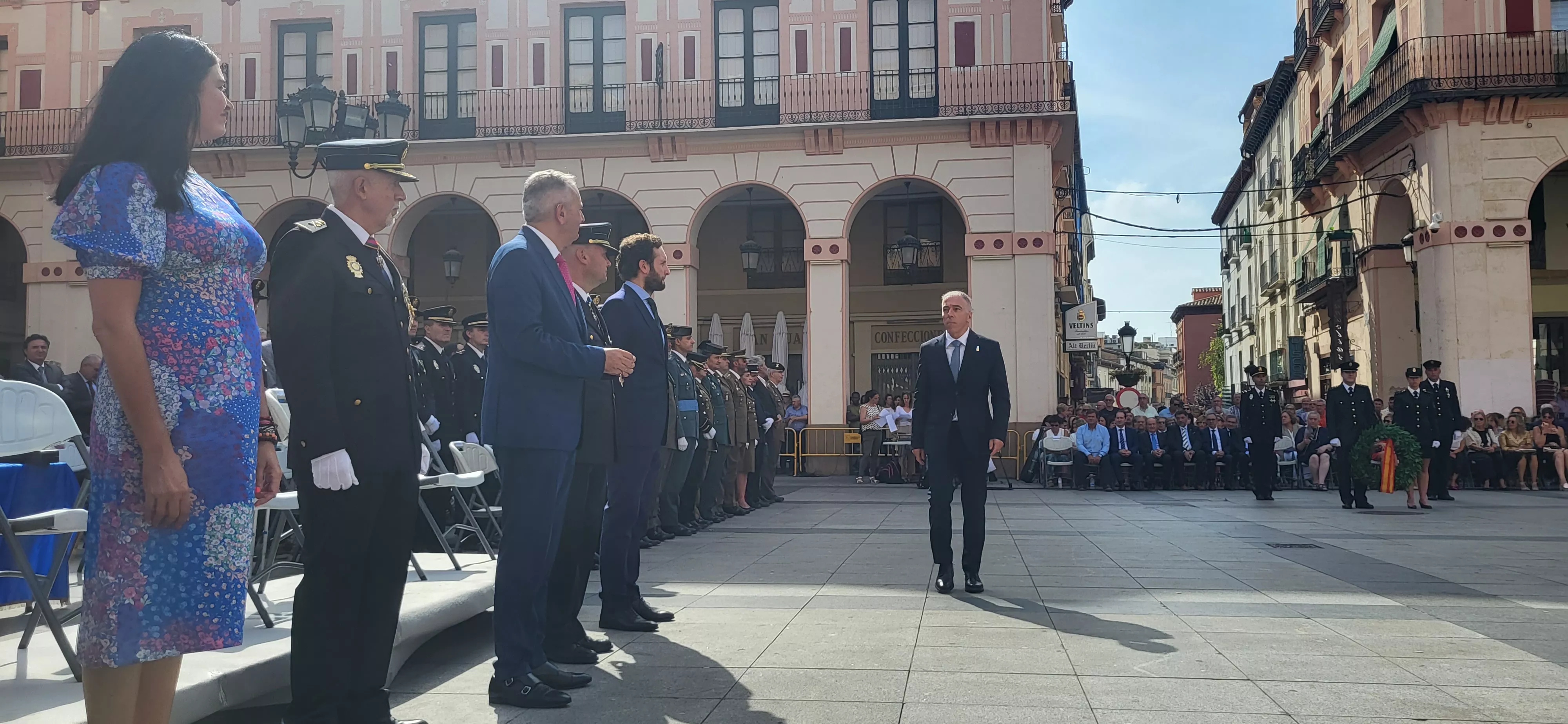 Festividad patronal de la Policía Nacional en Huesca. Foto: Mercedes Manterola