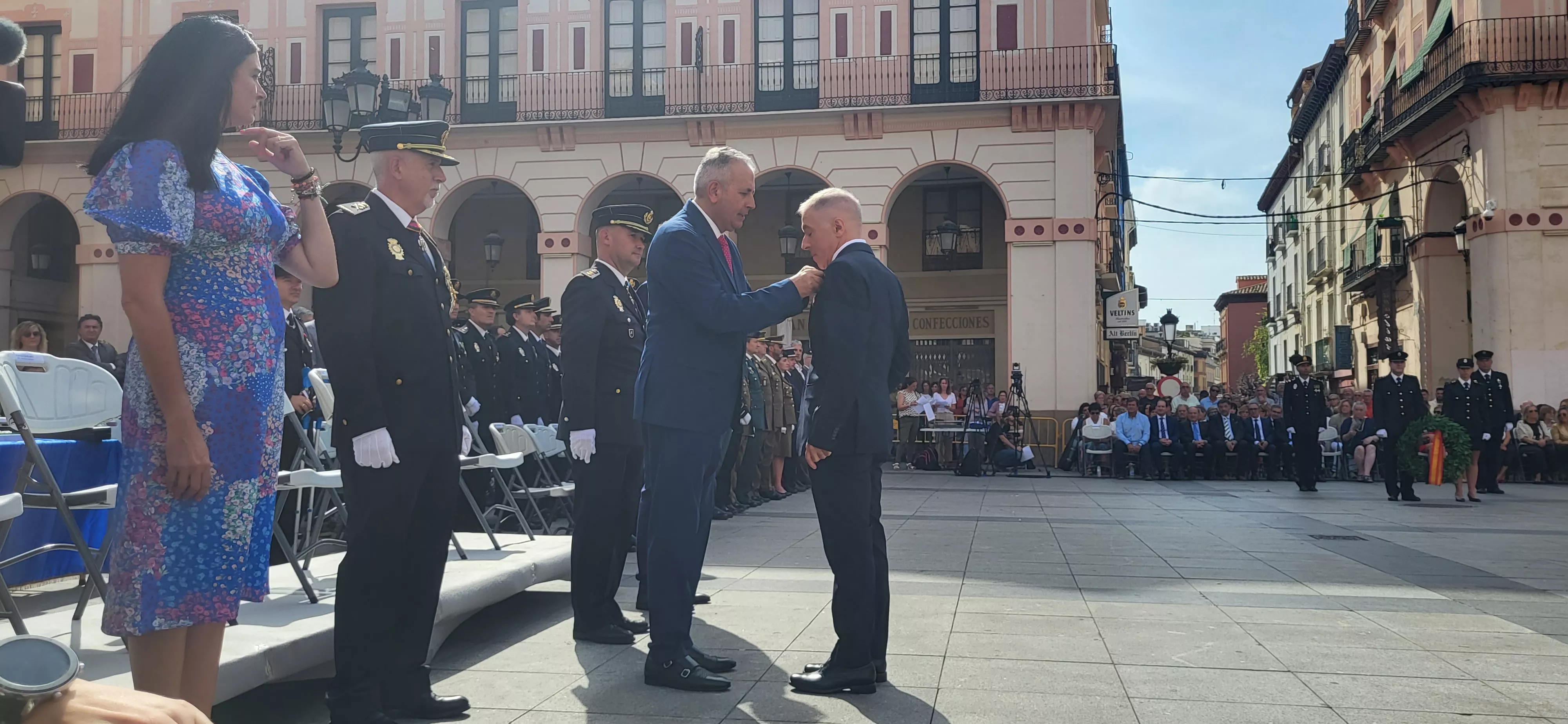 Festividad patronal de la Policía Nacional en Huesca. Foto: Mercedes Manterola