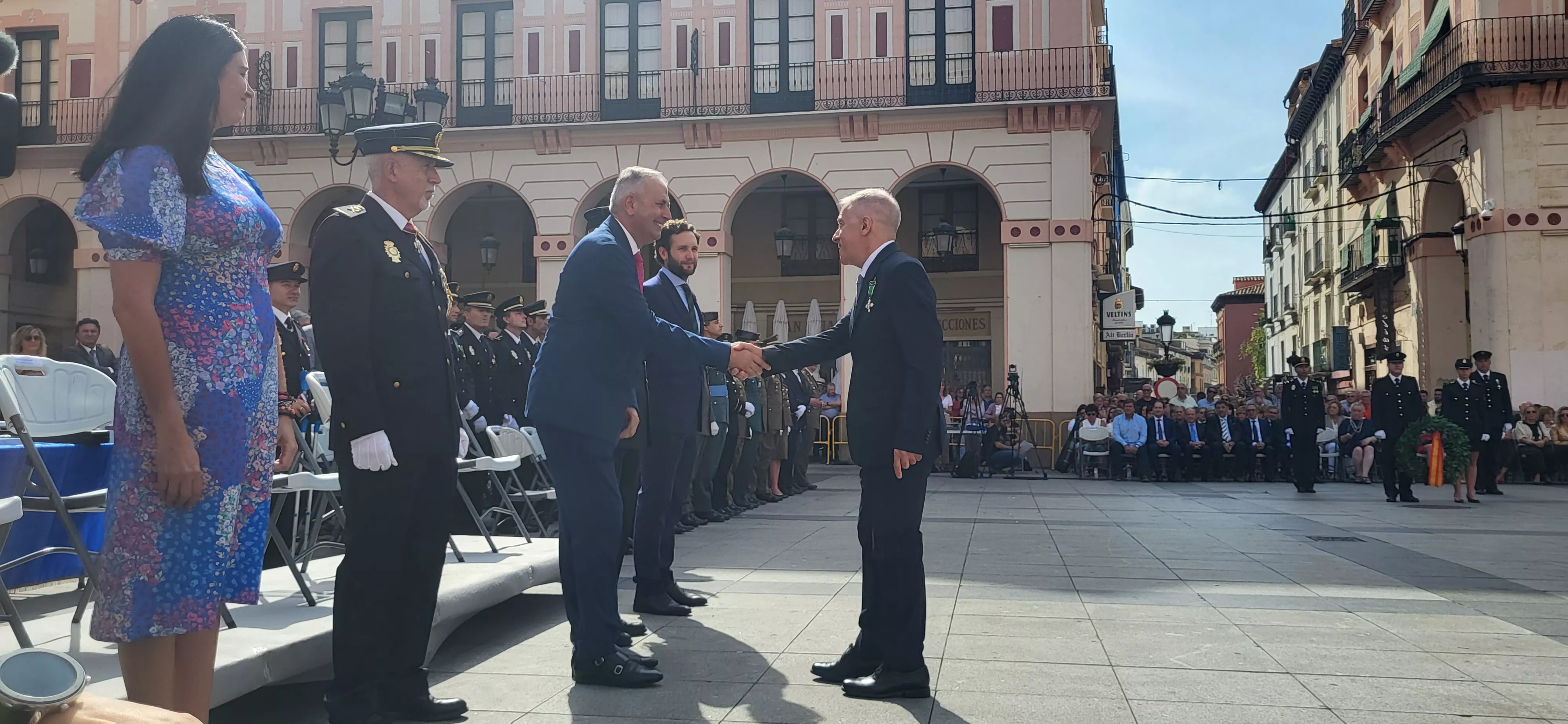 Festividad patronal de la Policía Nacional en Huesca. Foto: Mercedes Manterola