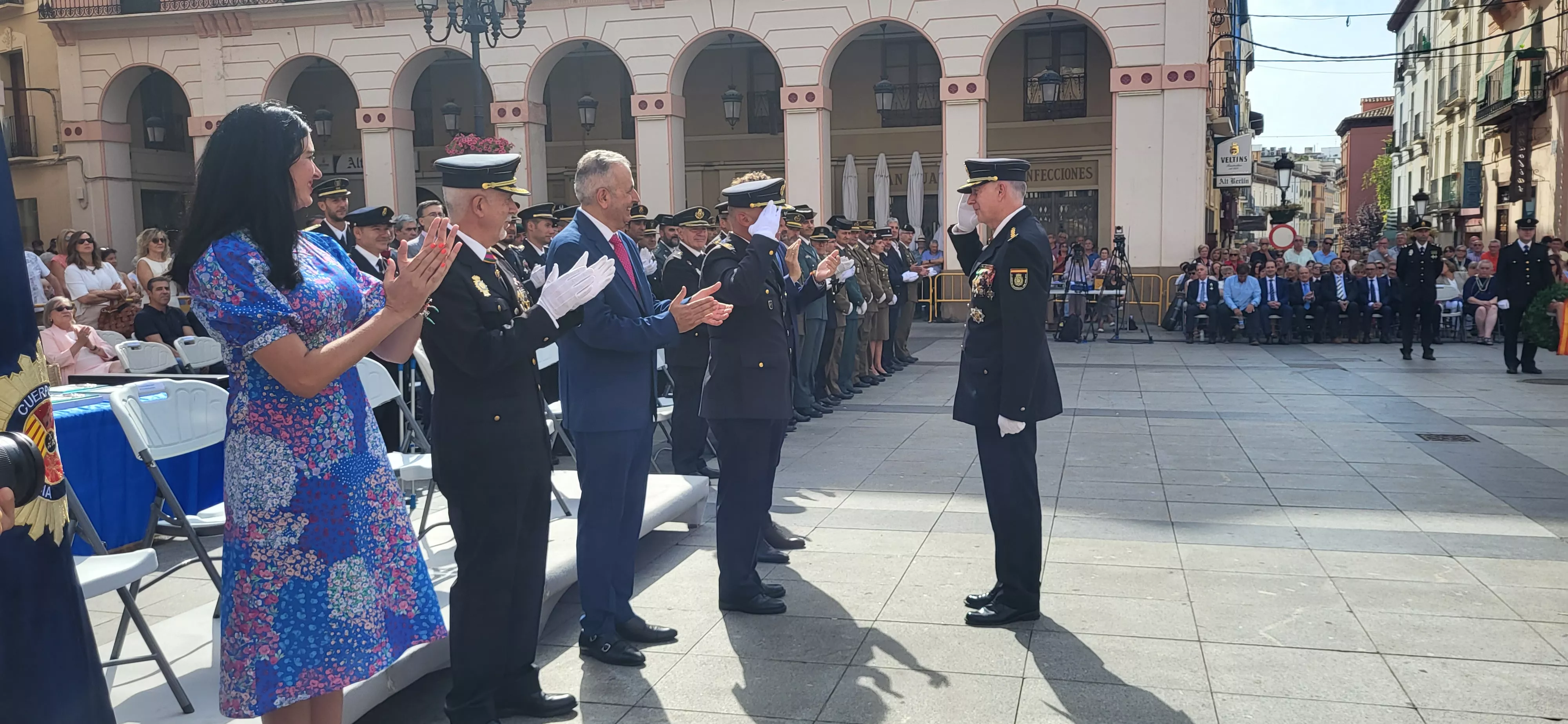 Festividad patronal de la Policía Nacional en Huesca. Foto: Mercedes Manterola