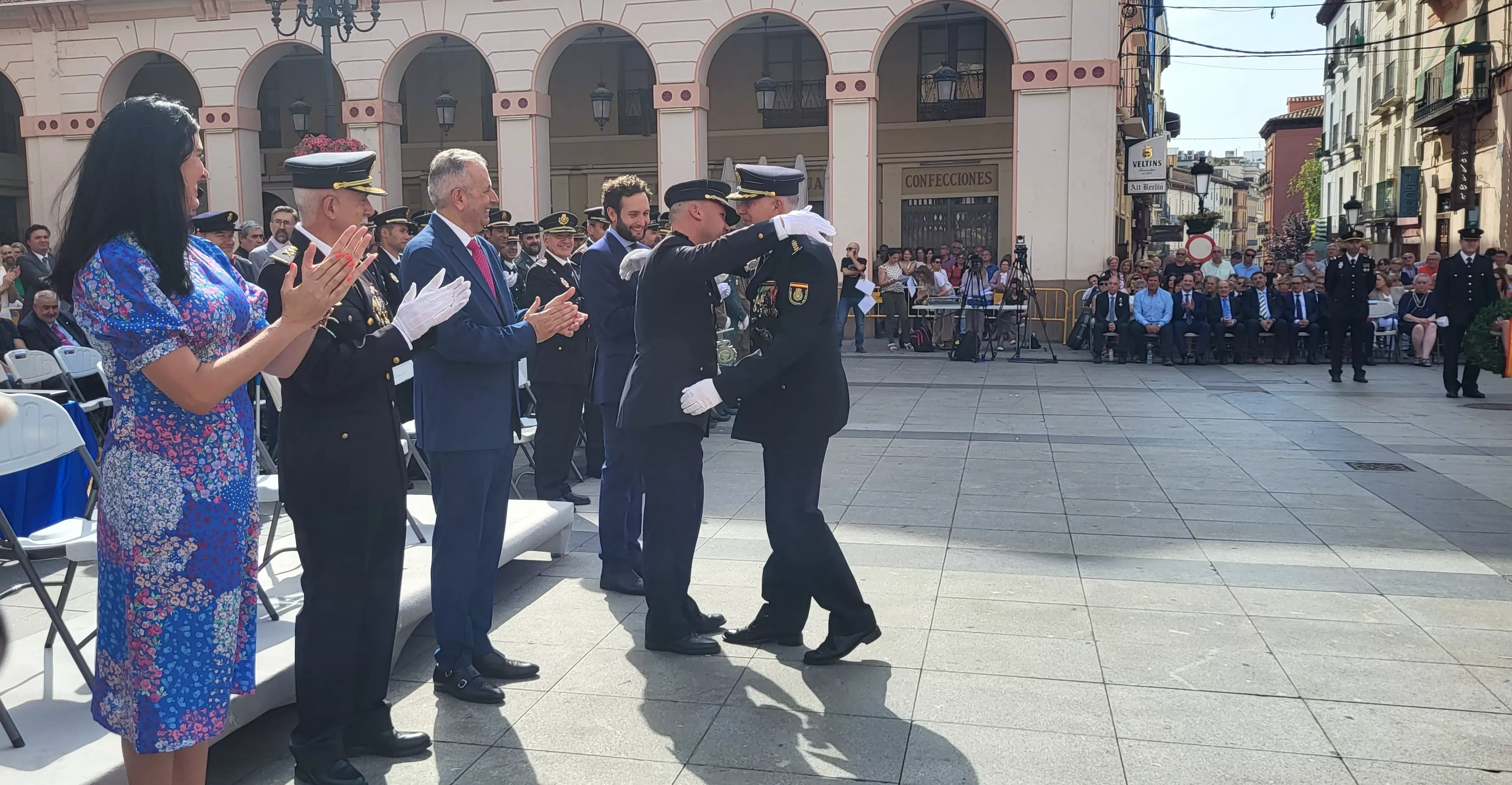 Festividad patronal de la Policía Nacional en Huesca. Foto: Mercedes Manterola