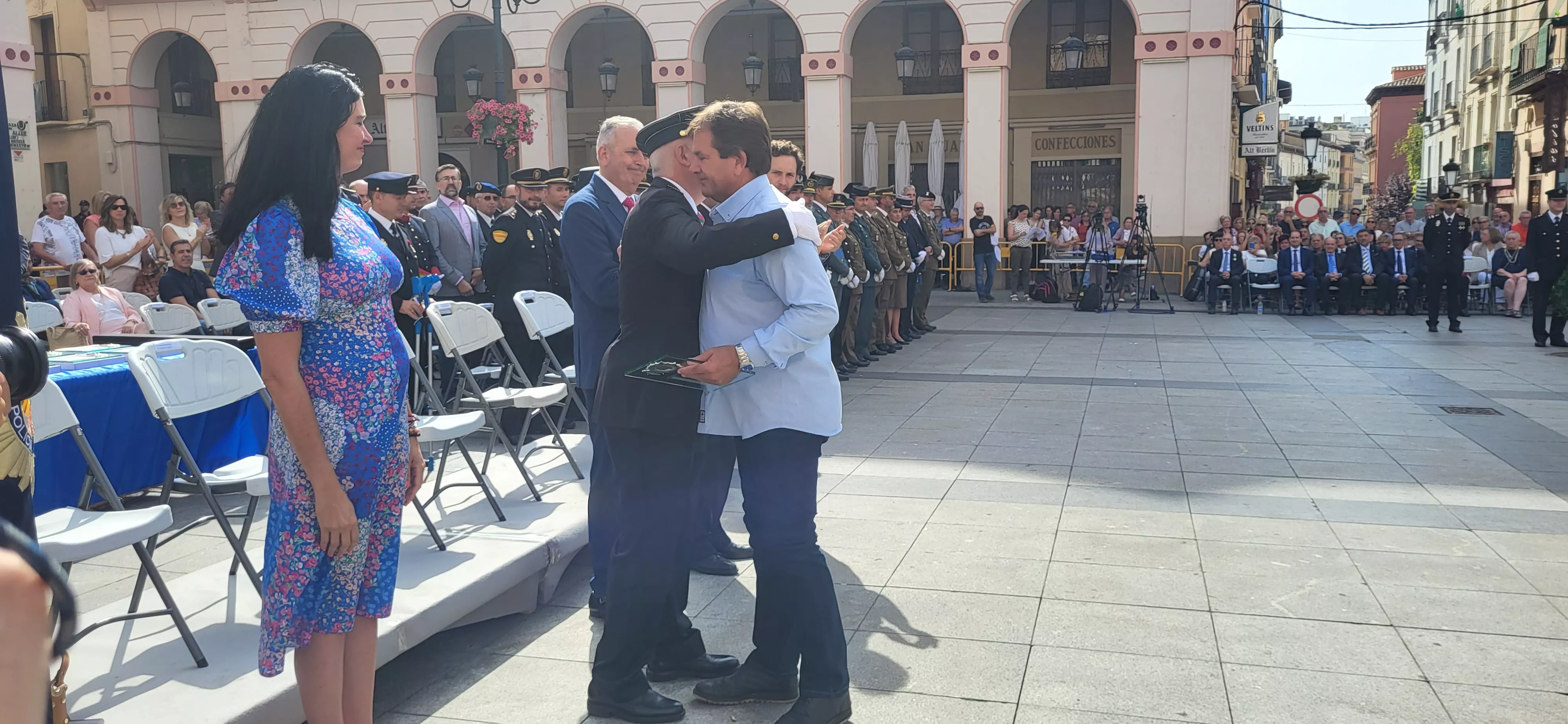 Festividad patronal de la Policía Nacional en Huesca. Foto: Mercedes Manterola
