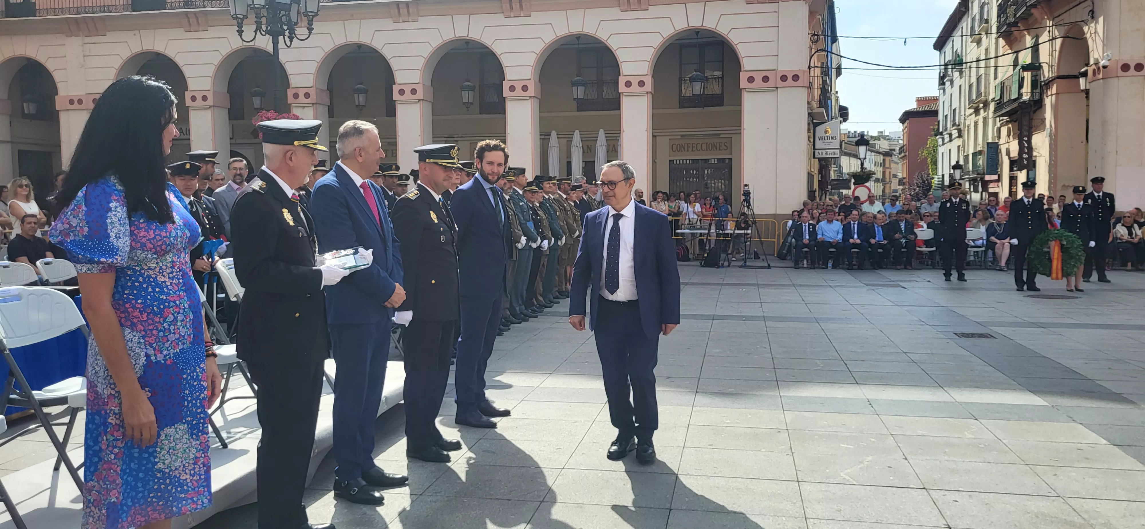 Festividad patronal de la Policía Nacional en Huesca. Foto: Mercedes Manterola