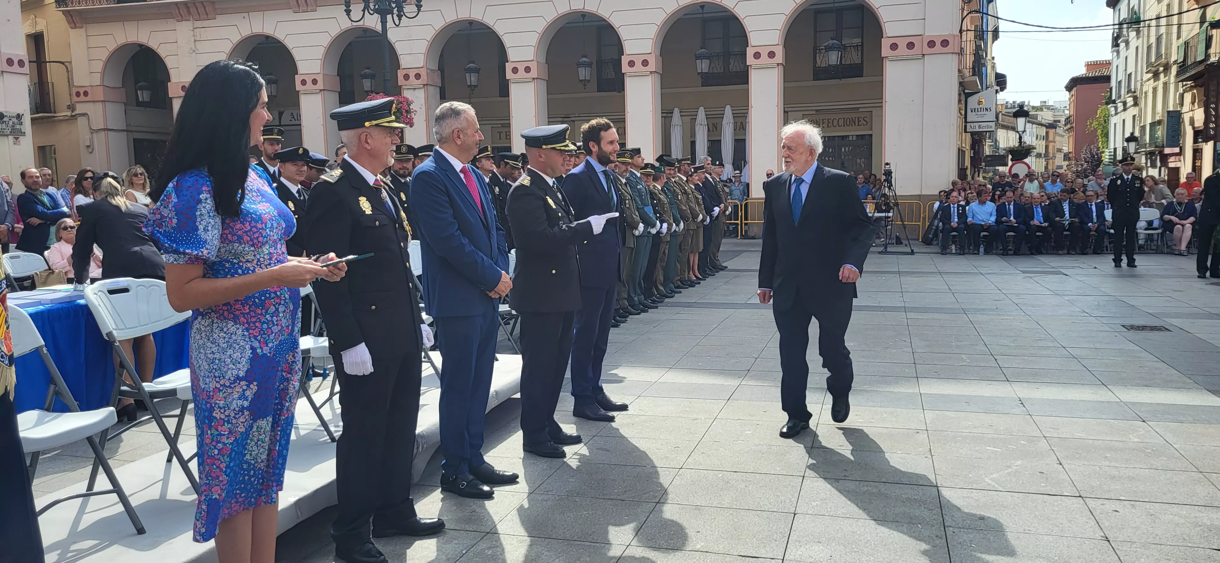 Festividad patronal de la Policía Nacional en Huesca. Foto: Mercedes Manterola