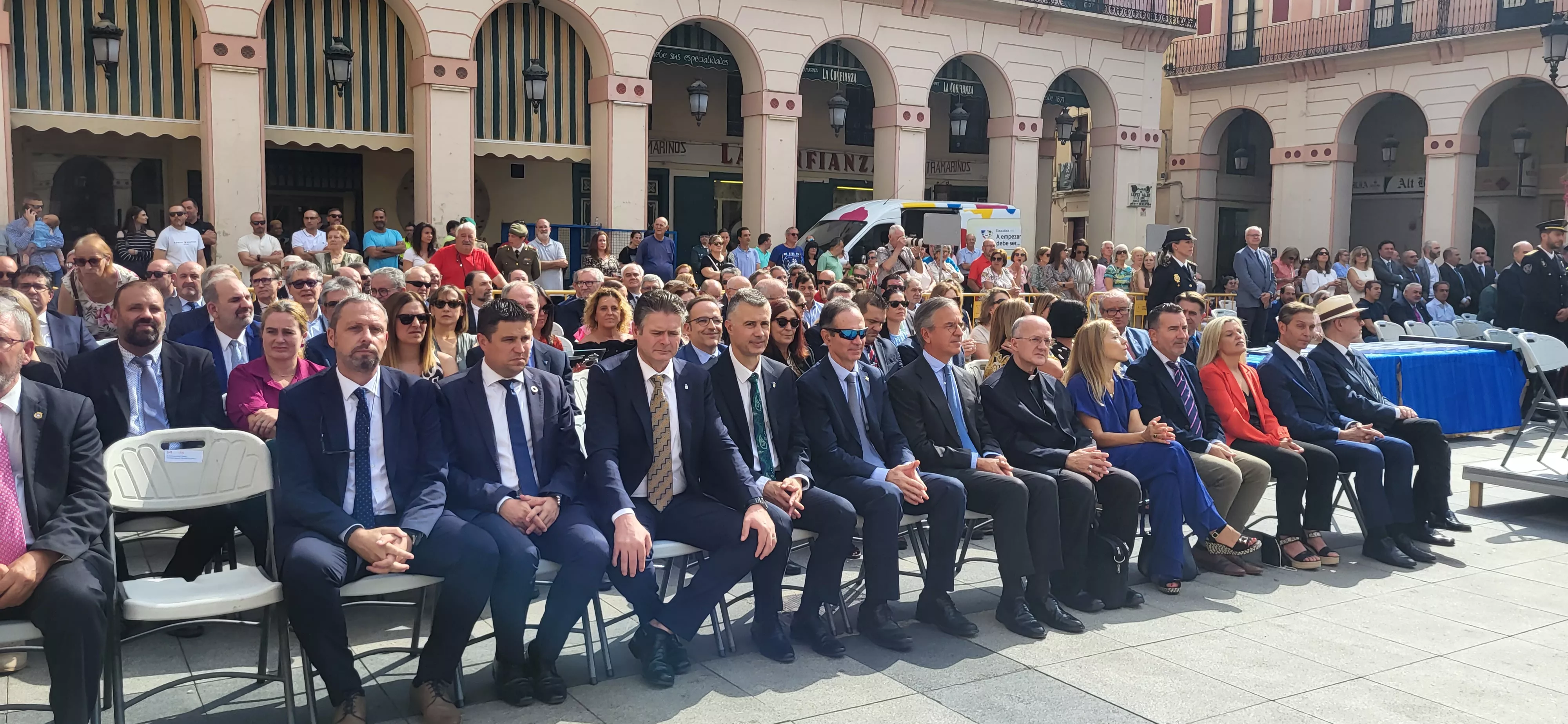 Festividad patronal de la Policía Nacional en Huesca. Foto: Mercedes Manterola
