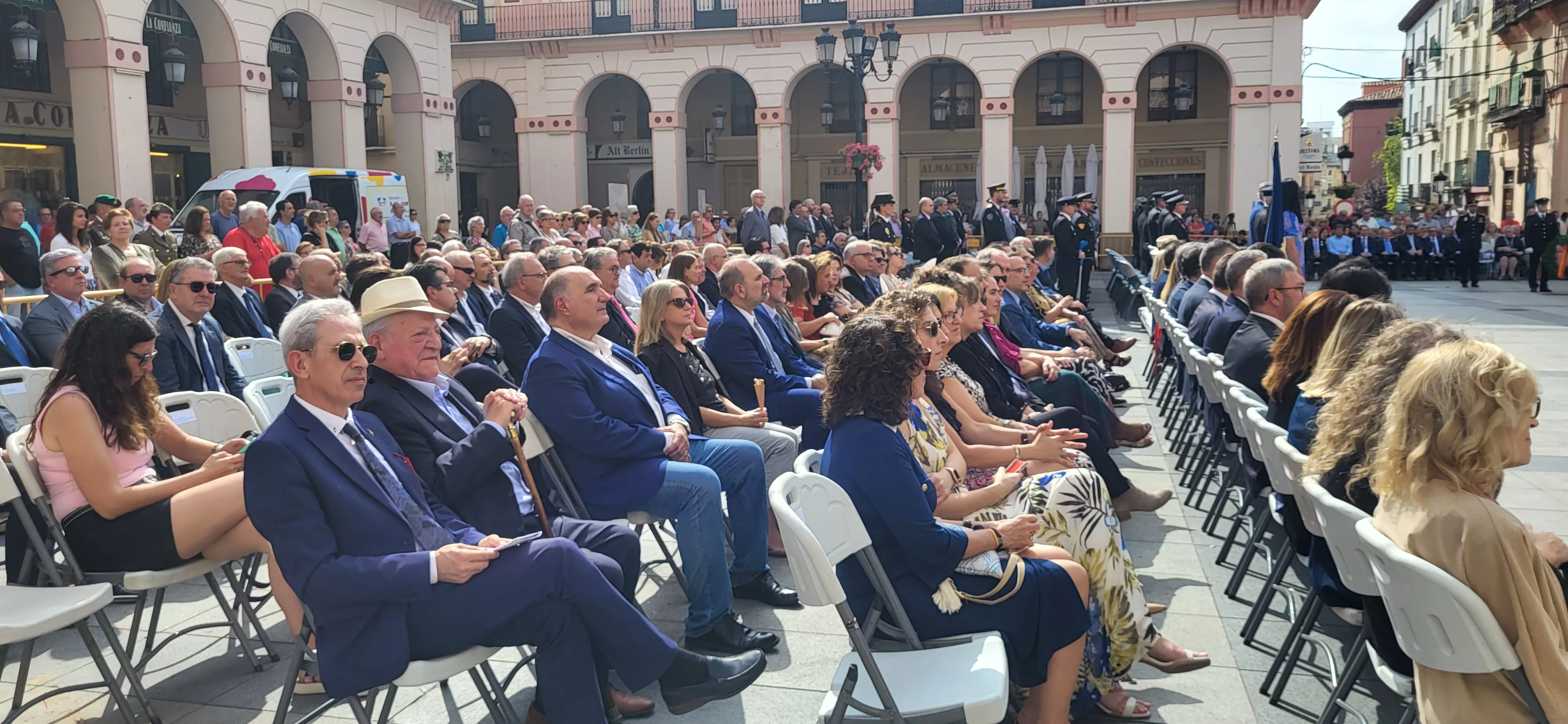 Festividad patronal de la Policía Nacional en Huesca. Foto: Mercedes Manterola